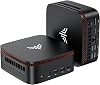 NiPoGi P1 Mini PC AMD Ryzen 3300U(4C/4T,up to 3.5GHz), Mini PC Windows 11 Pro 16GB RAM 1TB M.2SSD,4K Triple Display/LAN/WiFi/BT/USB3.2 Type-C/HDMI 2.0/DP 1.4 Mini Computer for Home Office