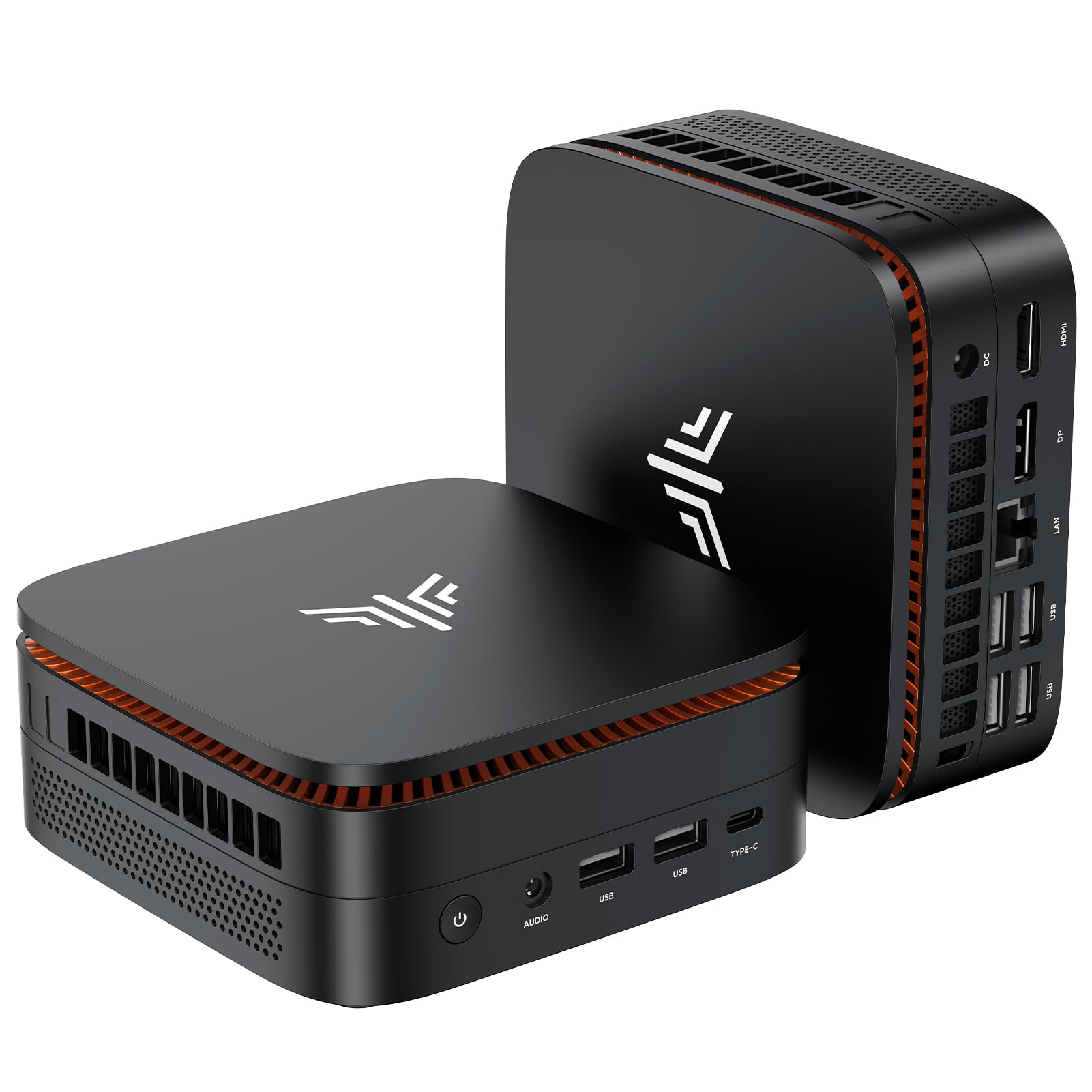 NiPoGi Pinova P1 Mini PC AΜD Ryzen 3300U W11 Pro(4C/4T,MAX. 3.5GHz,Besser als 3200U/N100) 16GB DDR4 RAM(Max.32GB)+1TB SSD(Max.4TB) Computer 4K Triple Display/WiFi 5/BT/LAN Büro/Bildung/Multimedia