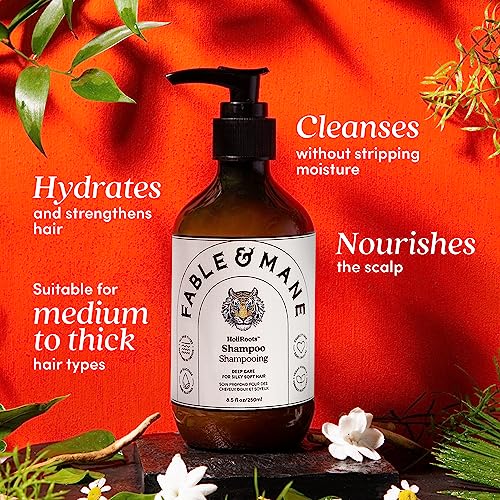 Fable & Mane Hydrating Shampoo, Moisturises and Cleanses Dry - Image 2
