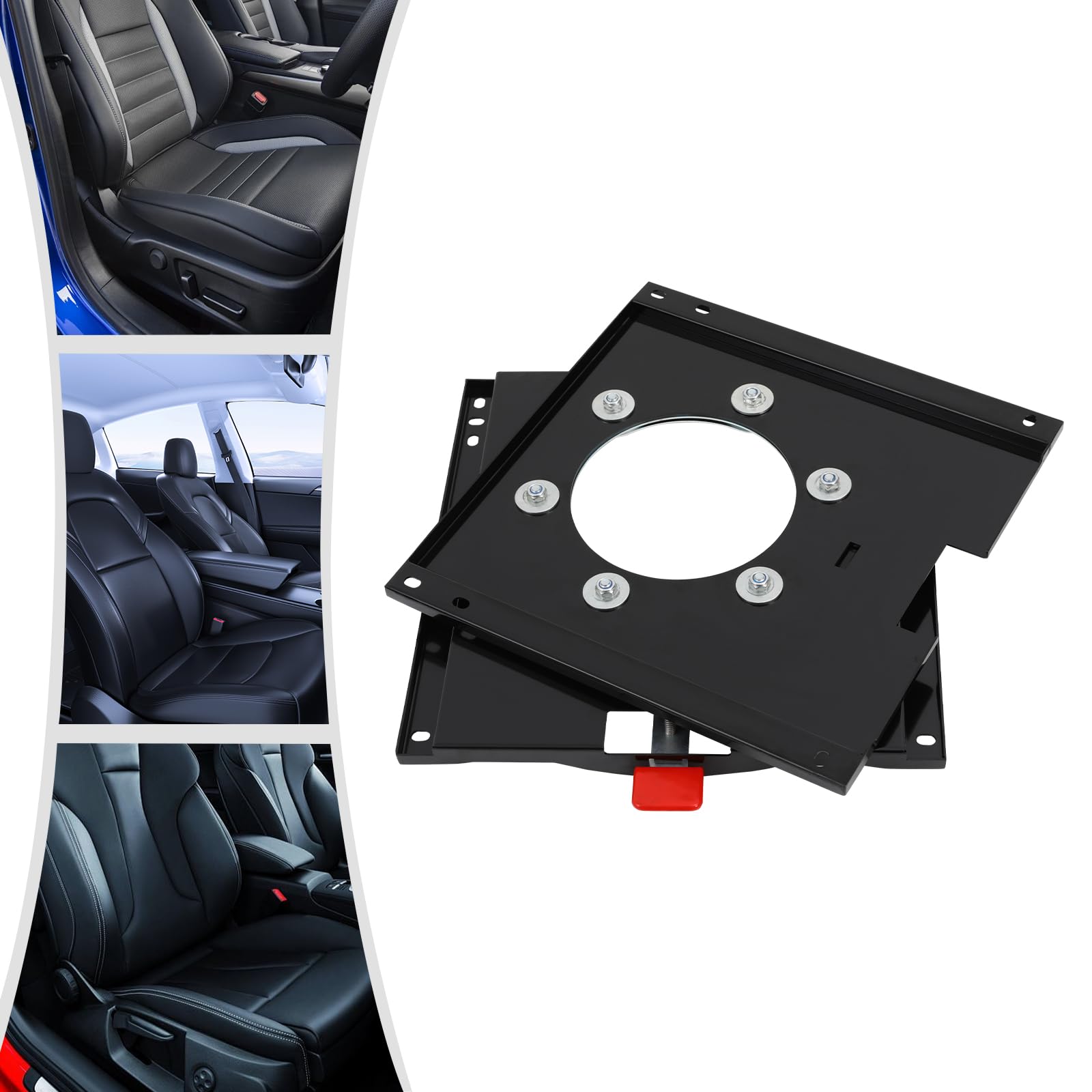 Base de siège pivotante, siège tournant à 360 degrés Pied de rechange pour X250 Fiat Ducato, Citroën Relay et Peugeot Boxer à partir de 2007