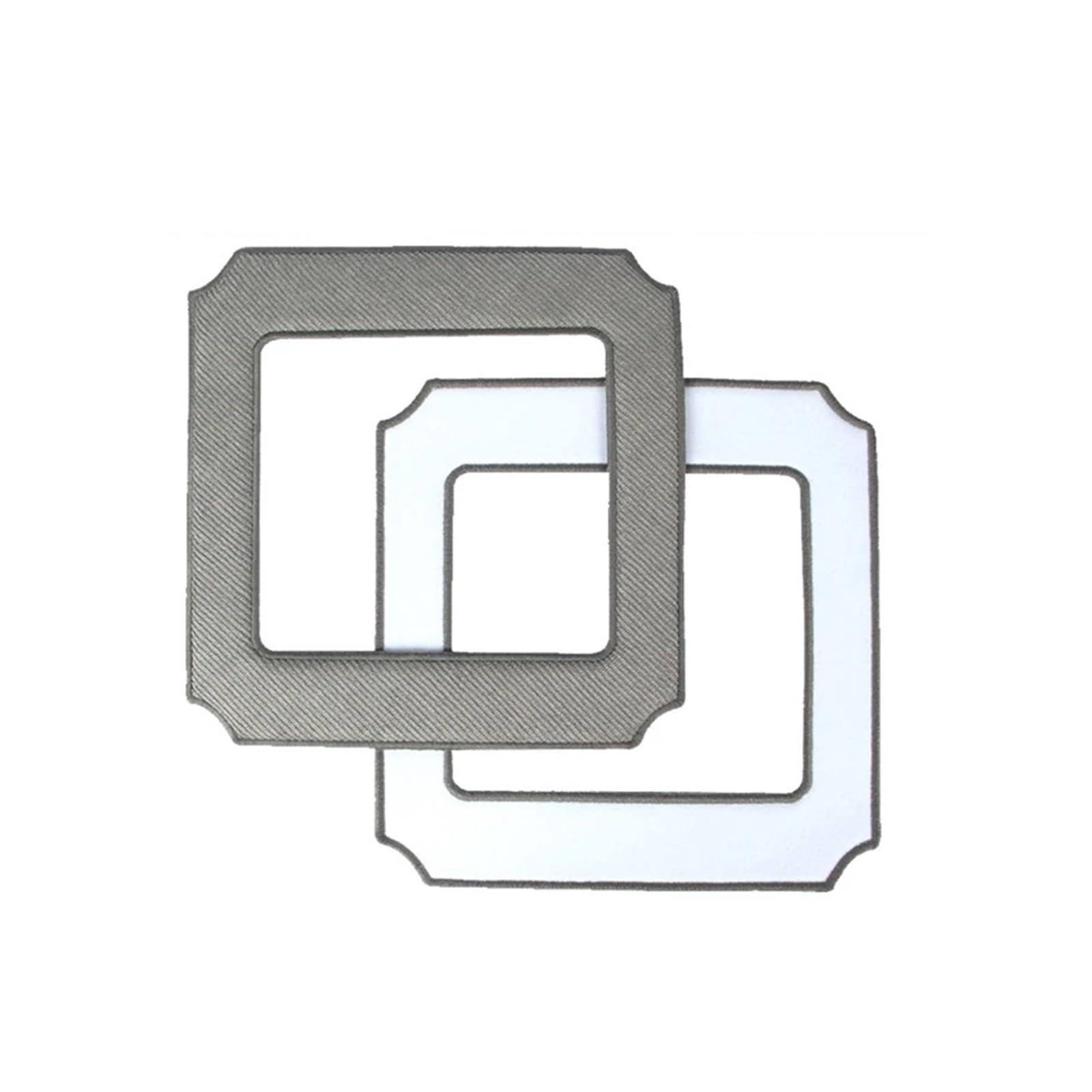 Mop For Pulizia Vetri In Microfibra For Robot Aspirapolvere For Finestre, Stracci Ultra Sottili Riutilizzabili 24X24 Cm For Lavare Il Panno Di Ricambio For, Facile Da Pulire(12pcs)