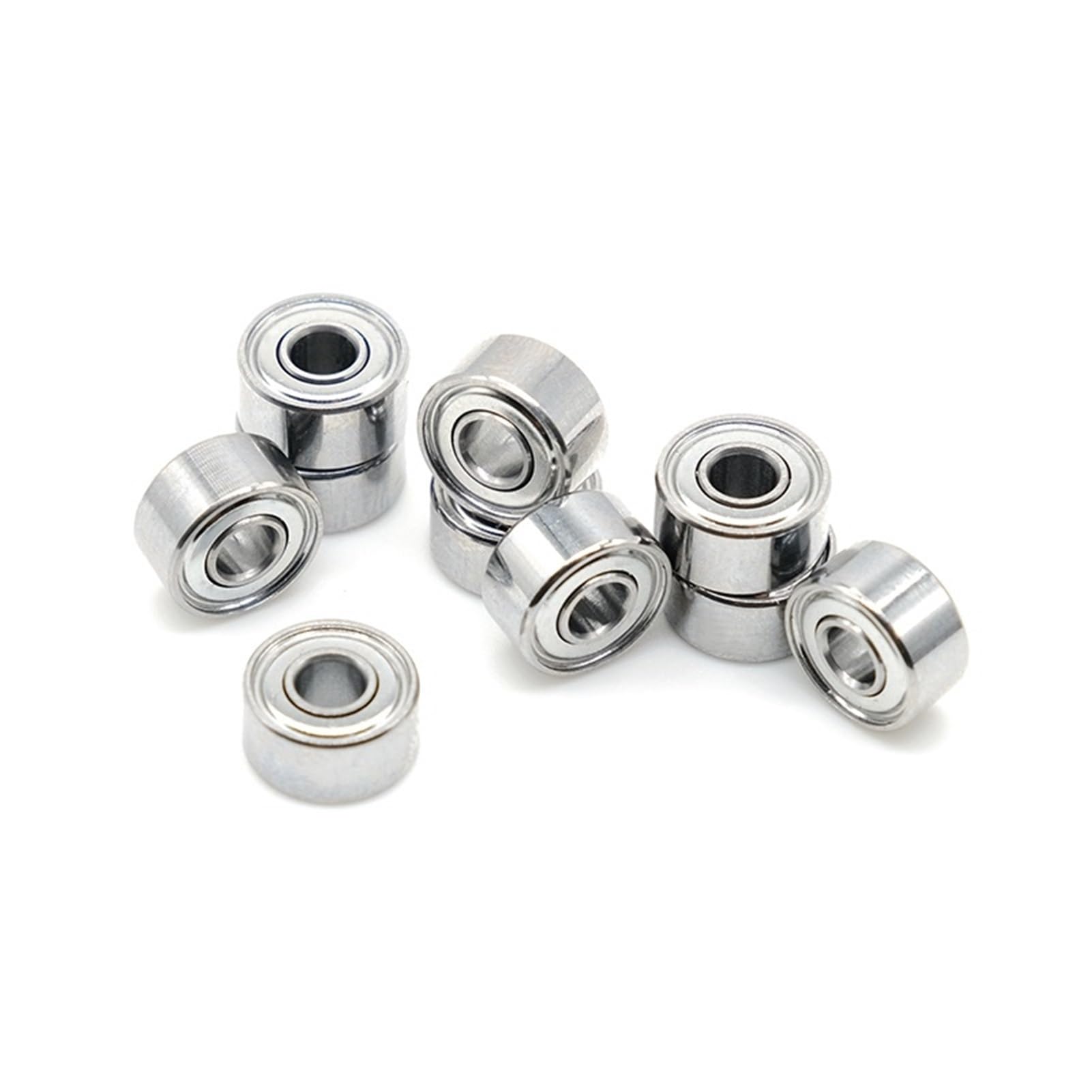 Roulements rigides à billes Lot de 10 roulements à billes hybrides en céramique et acier inoxydable ABEC-7 S693ZZ CB 3 x 8 x 4 mm SUS440C