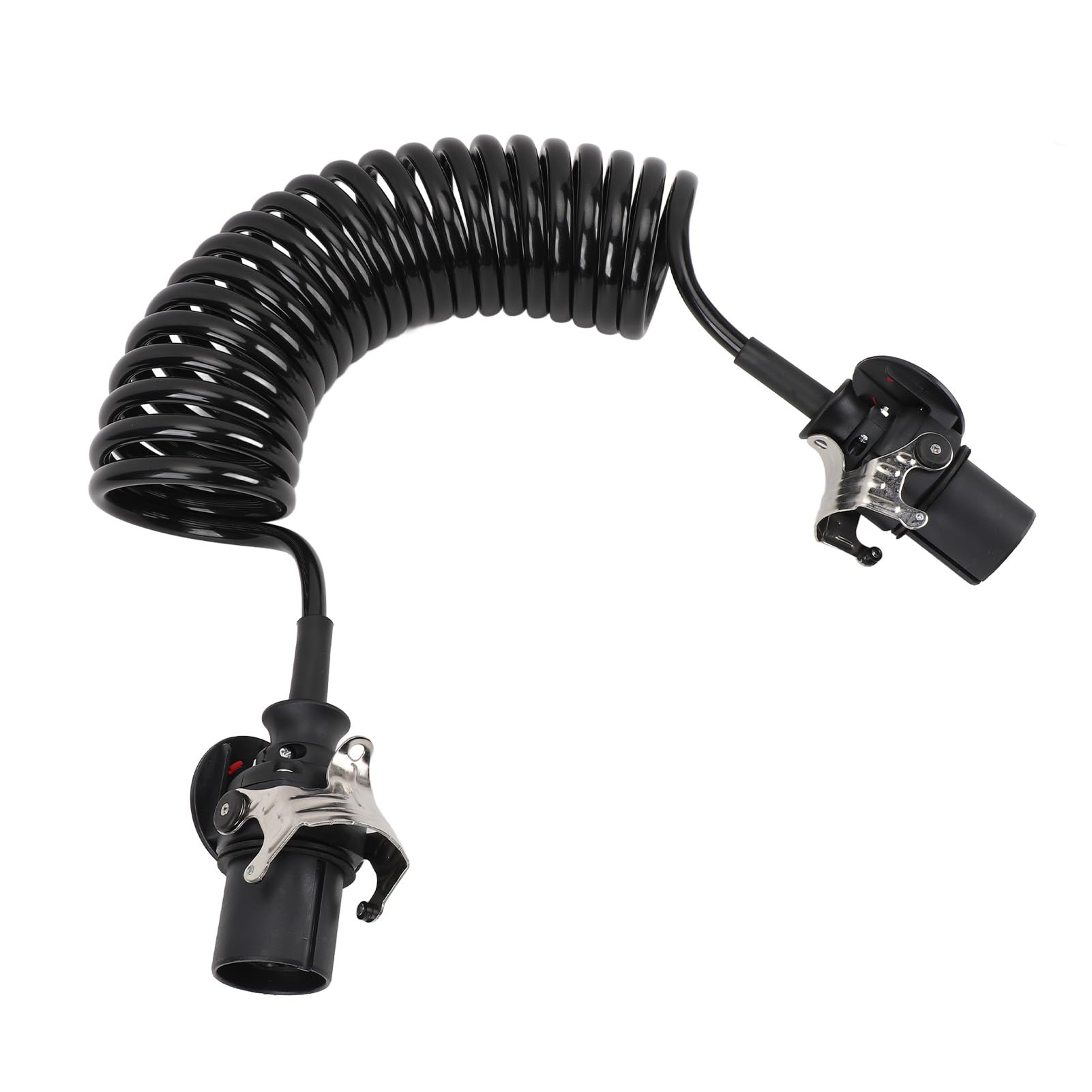 Keenso 7 Way Spiral Przewód Przyczepy, Wodoodporny Pyłoszczelny SAE J560,