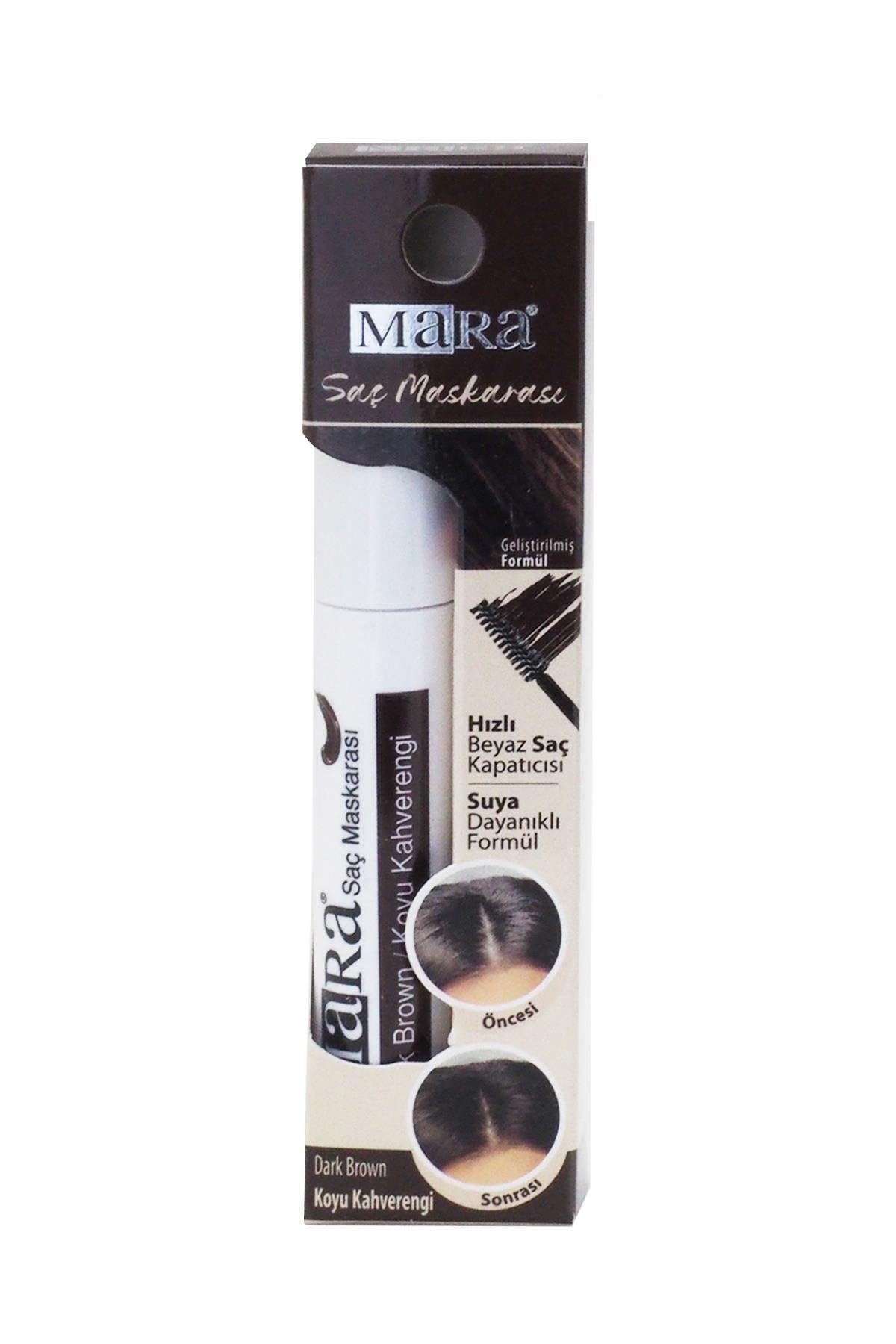 Mara Kozmetik IMM209.361 Saç Maskarası Koyu Kahve 1 Paket 6 ml