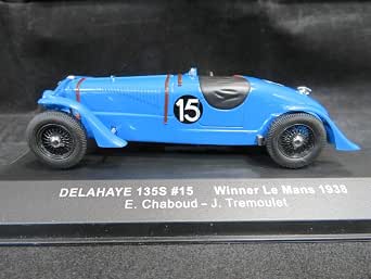 1:43 Delahaye 135S Le Mans 1938 Winner, E.Chaboud/J.Tremoulet, commercially-made model customised