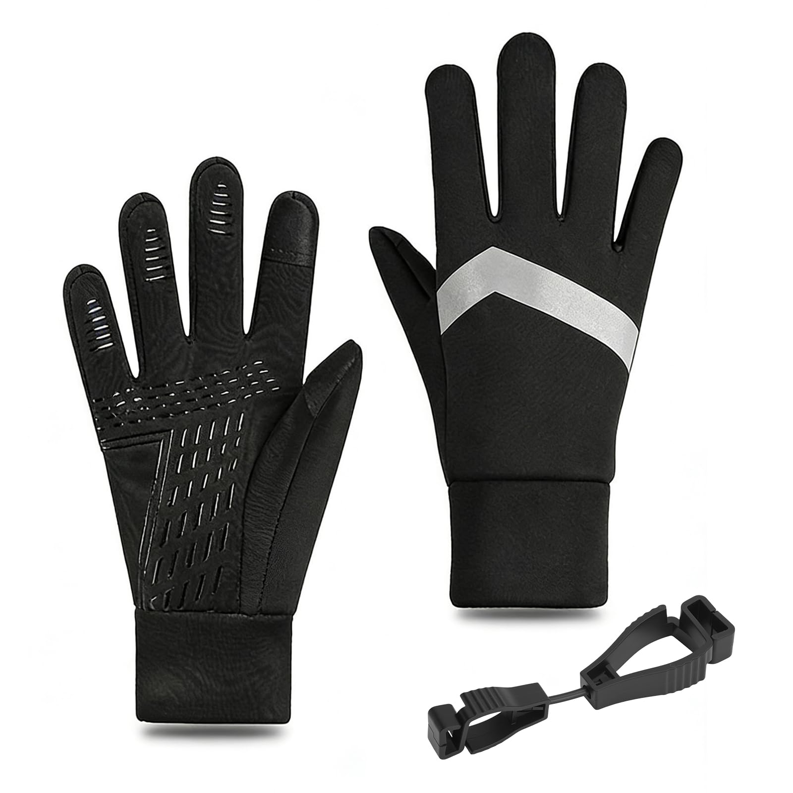 Guantes para niños, impermeables, para invierno, Softshell, cálidos, antideslizantes, resistentes al viento, térmicos, para niños, de forro polar, resistentes al agua, para deportes al aire