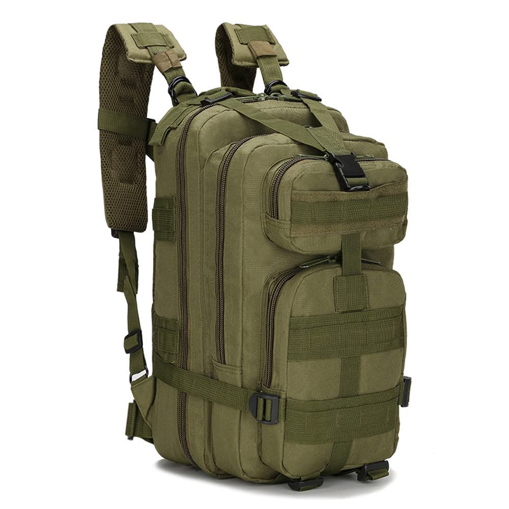 Lawaia Mochila Militar Hombre 25L Mochila de Asalto Molle Mochila Táctica Mochila de Combate Campamento de Senderismo al Aire Libre Multibolsillos Mochila de Pesca Caza
