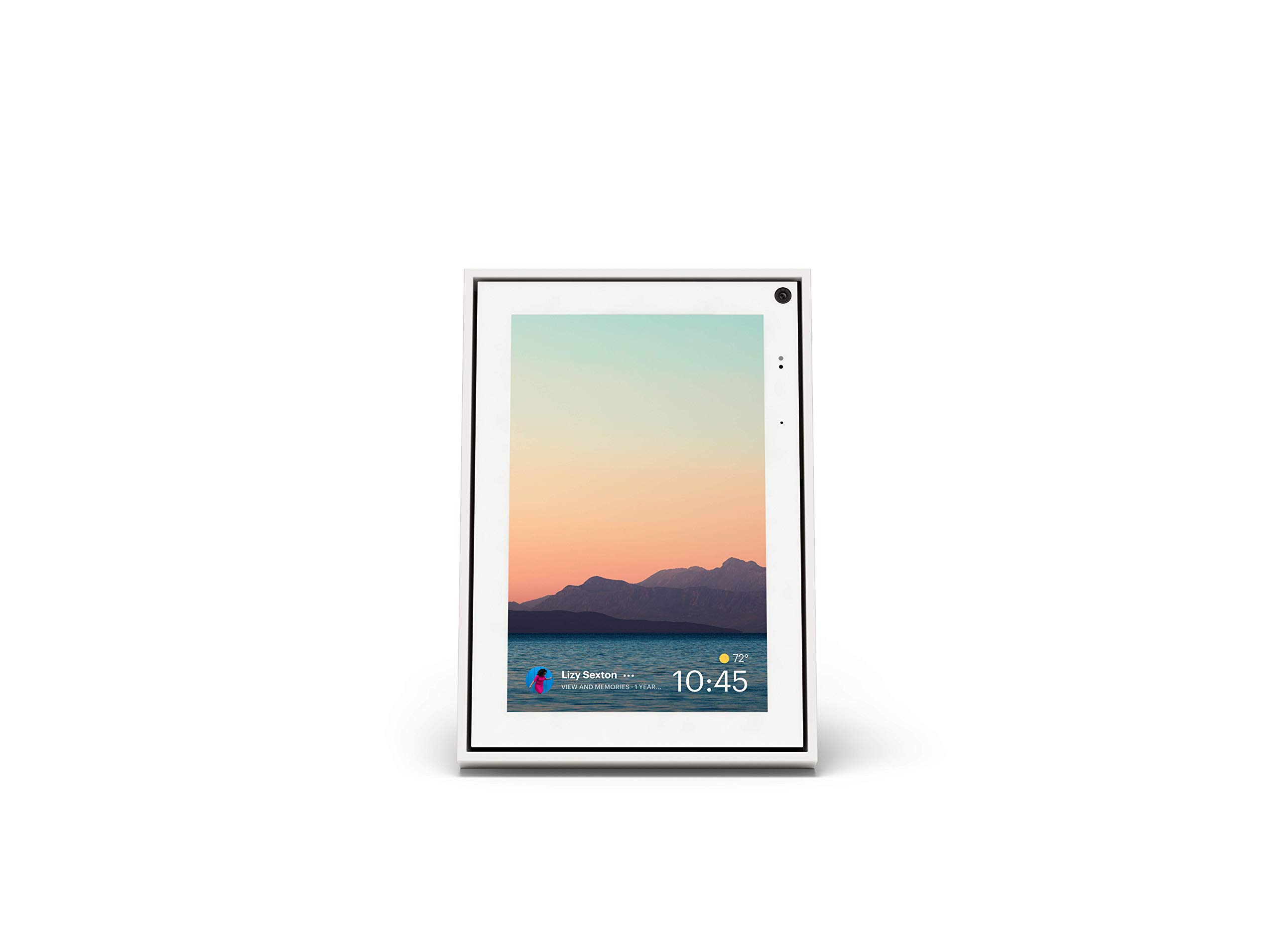 Amazon.co.jp: Portal Mini White 20.3 cm Facebookから.Alexa内蔵