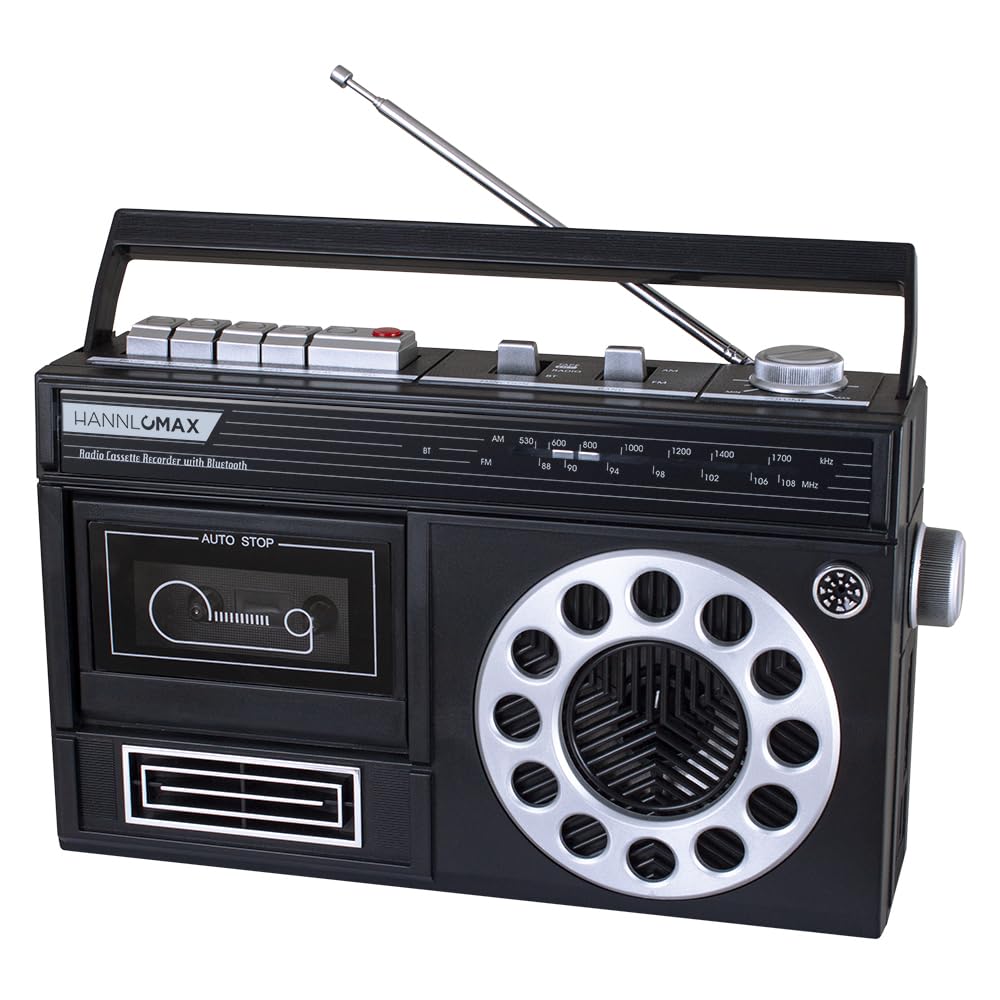 Amazon.com: HANNLOMAX HX-601K Portable AM/FM Radio Cassette Amazon.com: HANNLOMAX HX-601K Portable AM/FM Radio Cassette