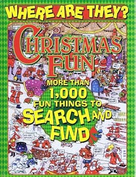Hardcover Where Are They? Christmas Fun - More Than 1000 Fun things to Search and Find Book