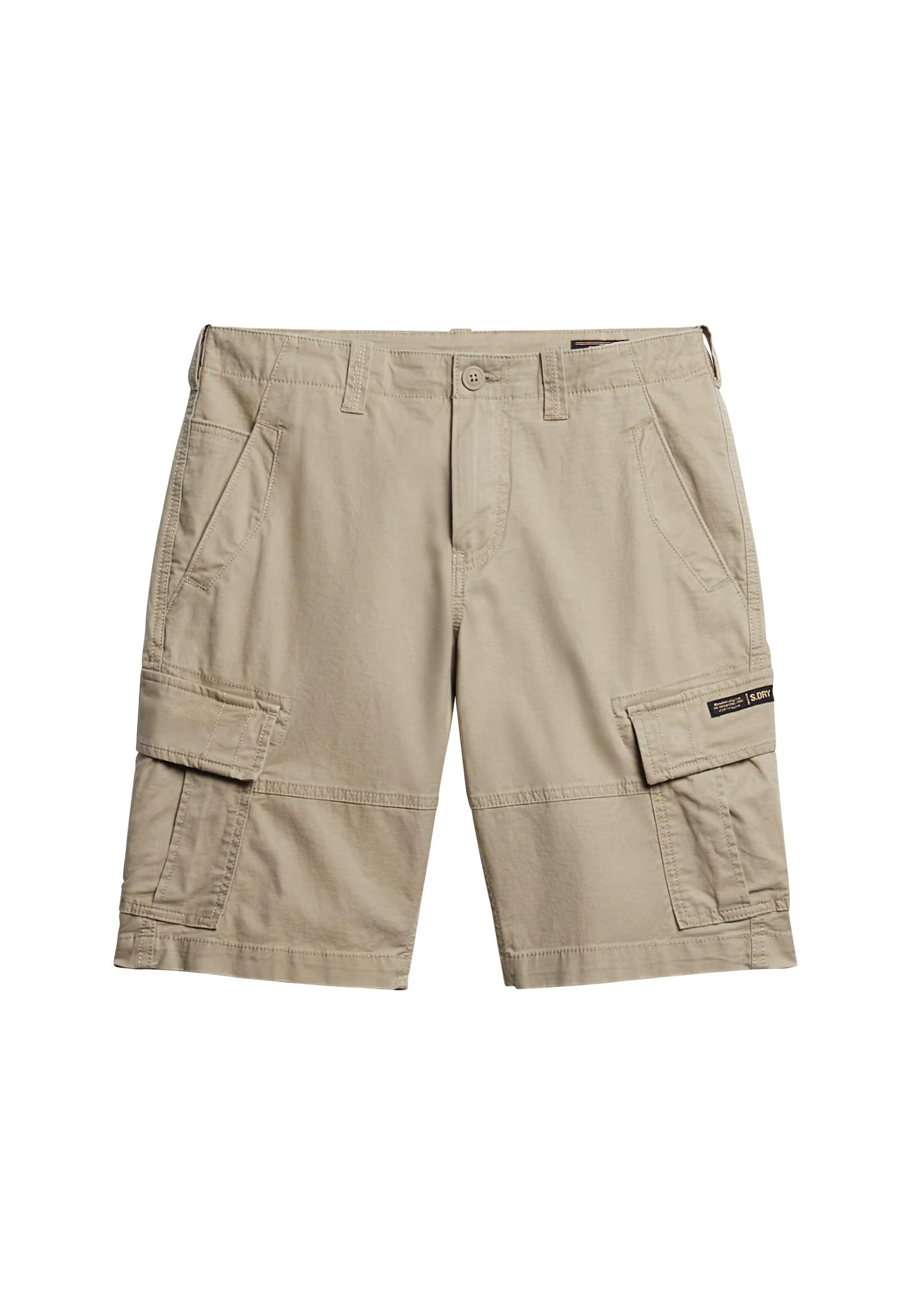 Superdry Men's Stone Wash Vintage Core Cargo Short Cargo Shorts, 30