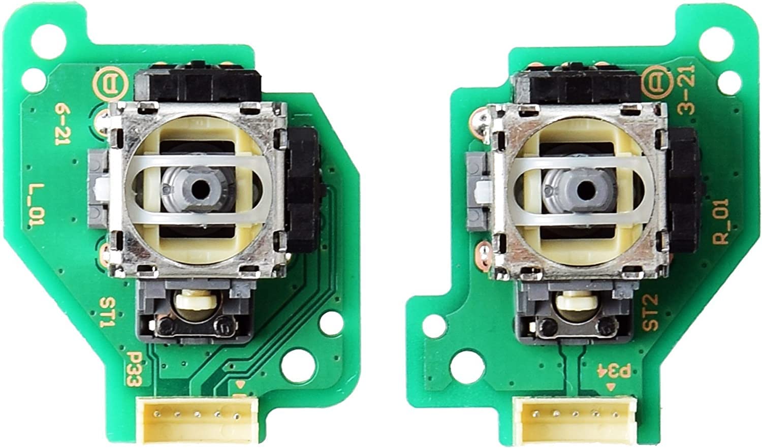 Mcbazel Stick Analógico con Junta de PCB para Nintendo Wii U GamePad Controller