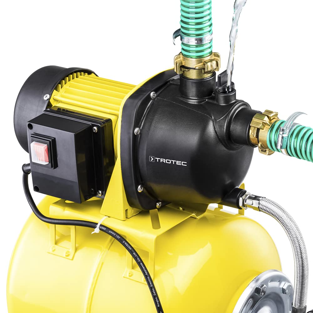 TROTEC 1025 E Pompe à Eau Domestique TGP 1000 W 3.300 l/h