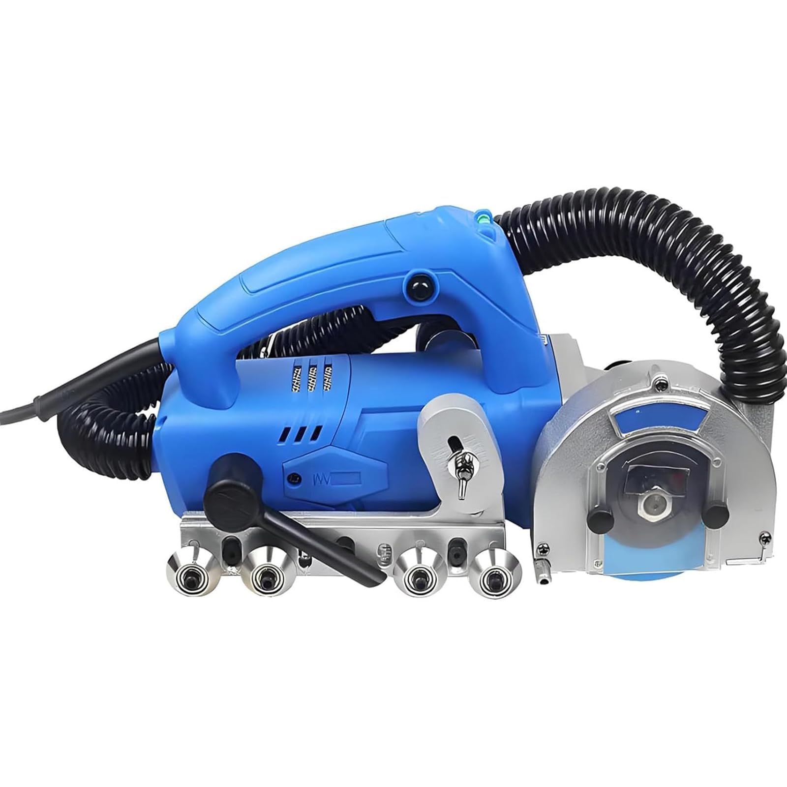 Máquina eléctrica de 1200 W para Limpiar Juntas de Azulejos Herramienta de Alta Resistencia para Remover Juntas Azulejos con aspiradora, 9000 RPM para una Limpieza eficiente Pisos Paredes.