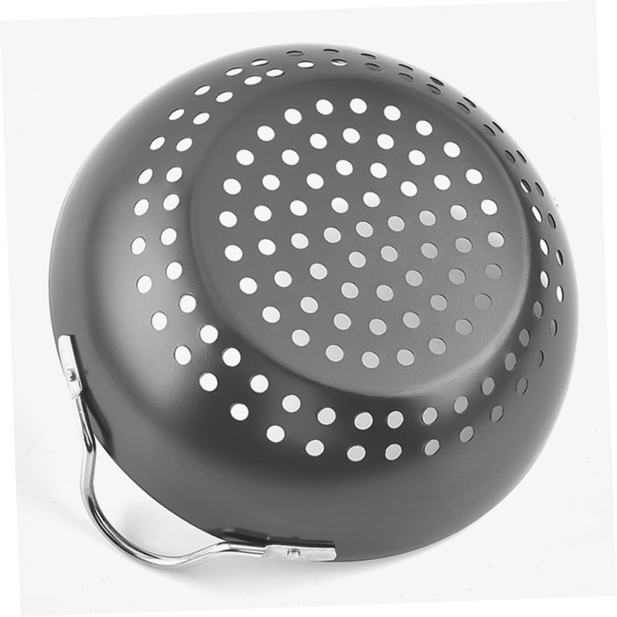 UPKOCH Cestello per Grigliare in Metallo al Carbonio Resistente alla Ruggine Doppio Manico, Antiaderente e Facile da Pulire, Accessorio Multifunzione per Barbecue All'aperto