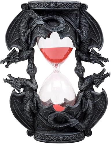 Miniatura 3 de Ebros Gift Invertible Gótico Cuatro Elementales Dragones Arena Temporizador Estatuilla Dragón Reloj de Arena Calabozos y Dragones Fantasía Mítica