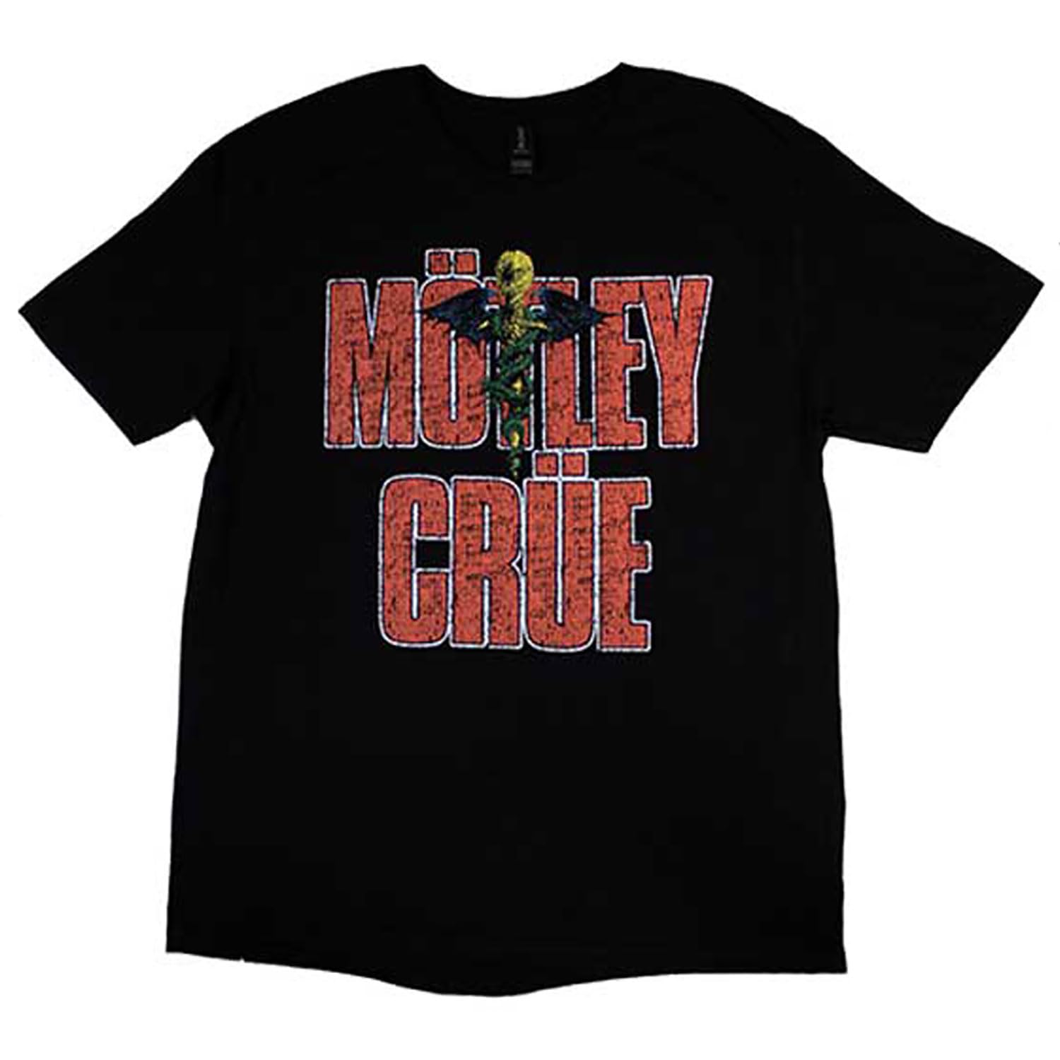 Rock Off officially licensed products Motley Crue Dr Feelgood Since 1989 T Shirt L Black