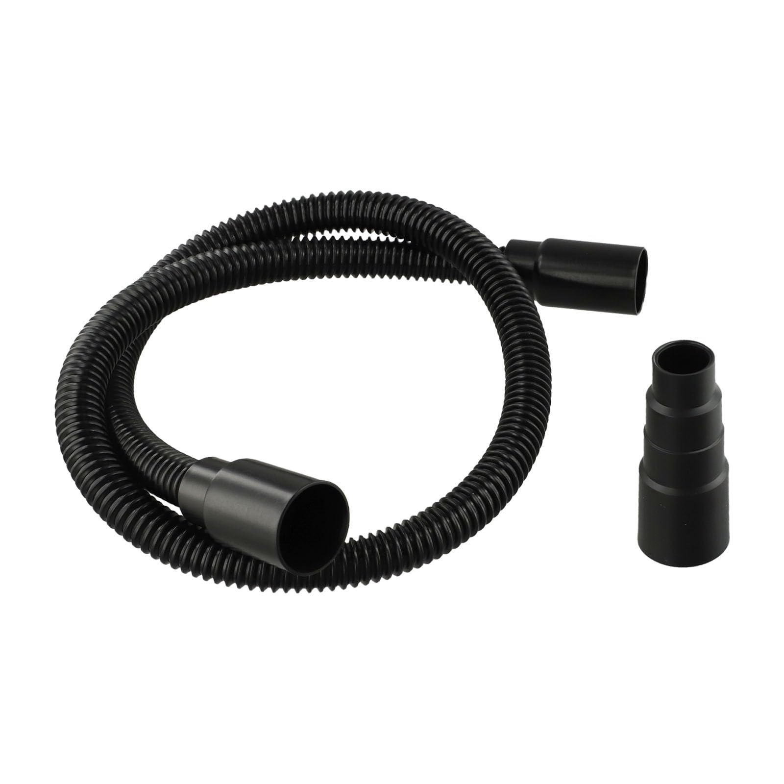 1m Flexible Dust Extraction Hose with Adapter for Power Tools, Vacuum Suction Hose Dust Collection Kit for Sanding, Cutting, Drilling and Workshop Cleaning