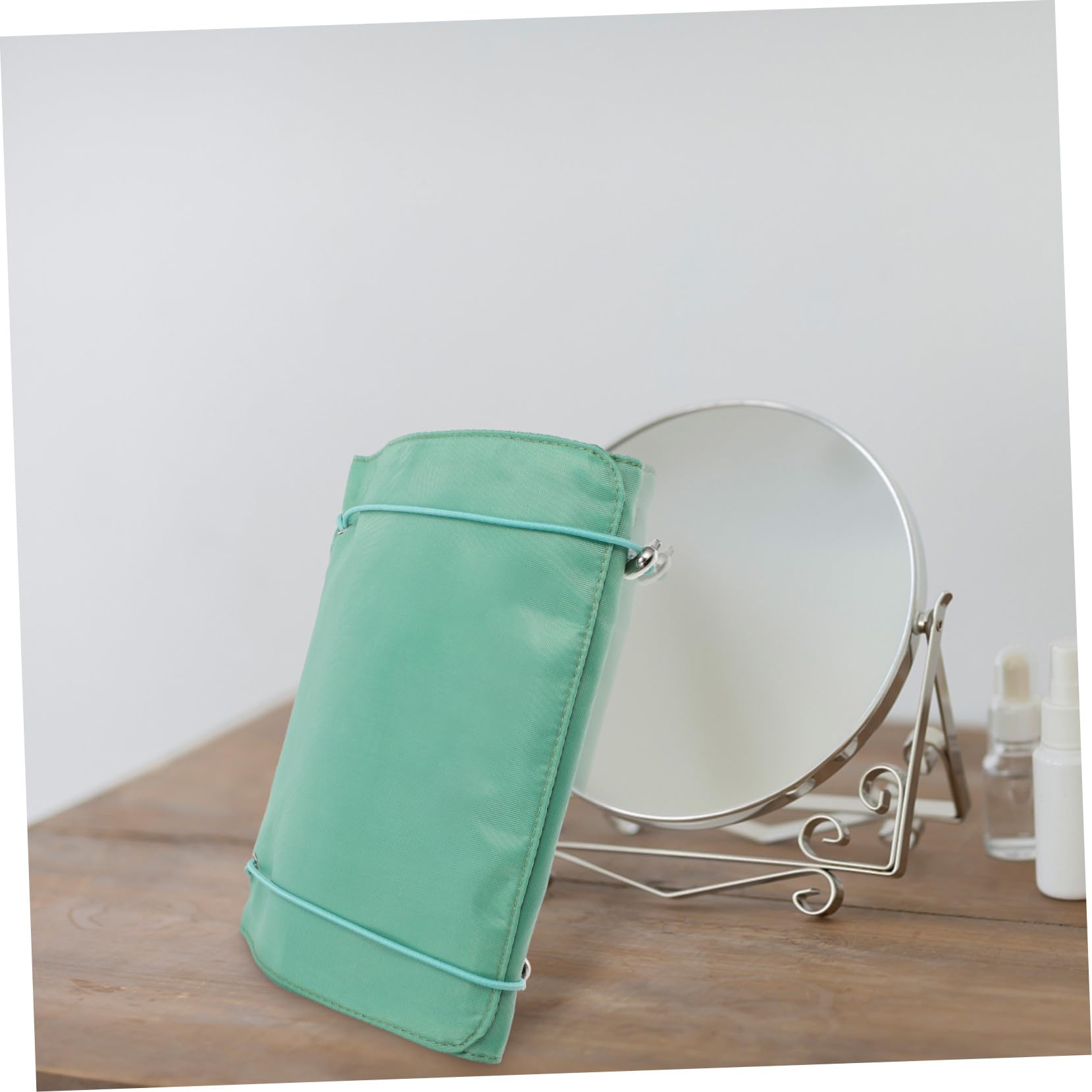 minkissy 3piezas Bolsa De Maquillaje Enrollable y Removible Organizador Cosmético Portátil para Viaje para Cosméticos y Accesorios De Belleza