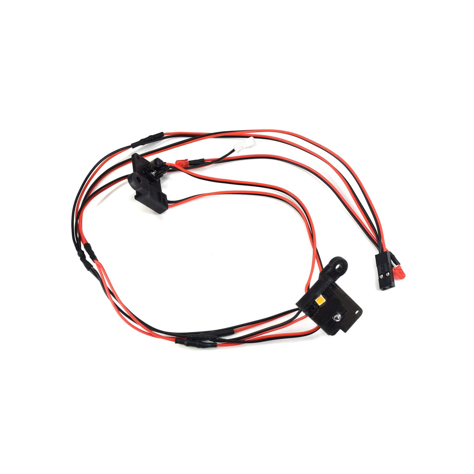 Kit éclairage LED Palumma Pour Traxxas 1/18 Trx4m K10 Heightening – Feux Avant/arrière Et Plafonnier, Installation Facile, Nylon Noir