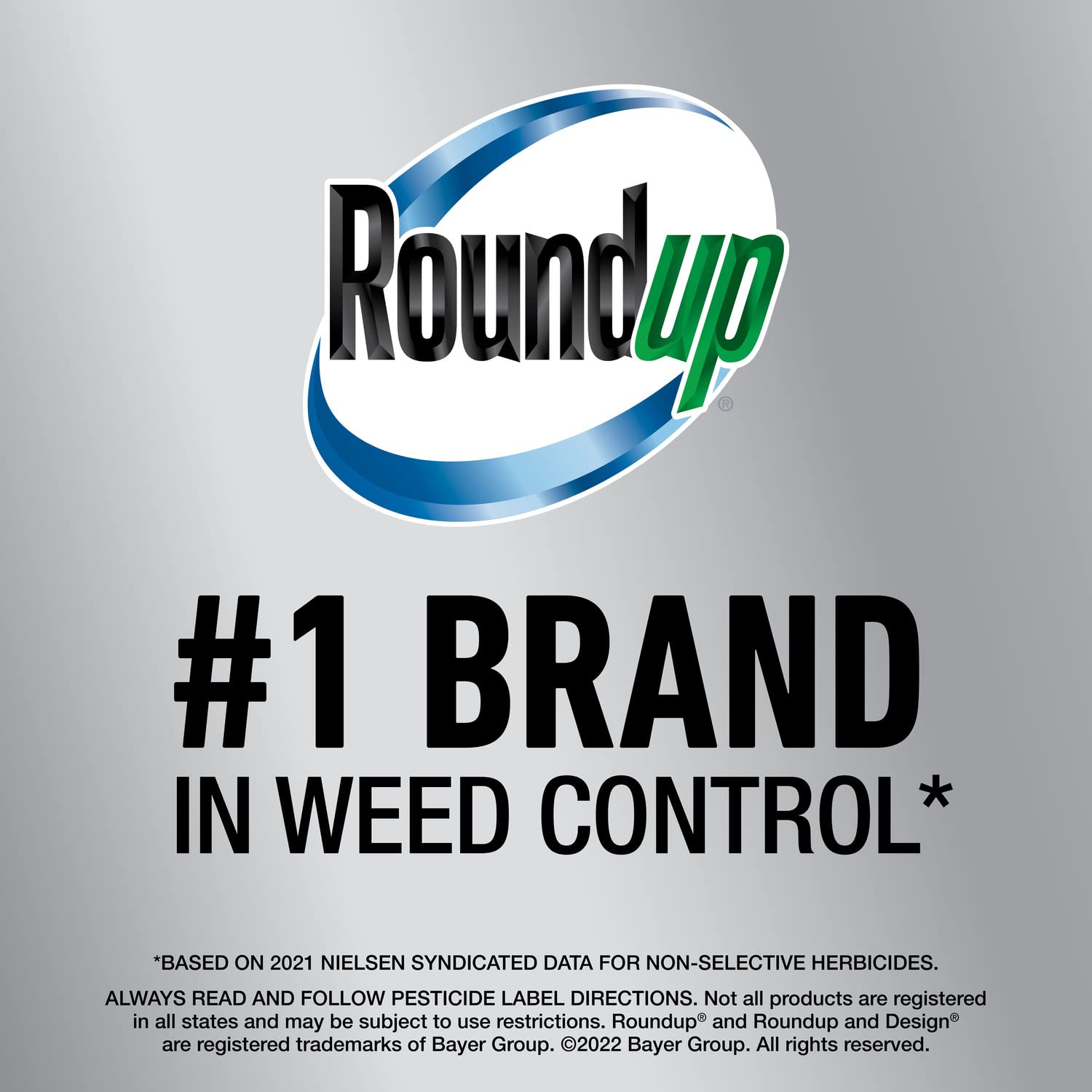 Roundup Herbicida y hierba de doble acción más prevención de 4 meses, para patios y paisajes, mata hasta la raíz, resistente a la lluvia en tan rápido como 30 minutos, 1 galón.