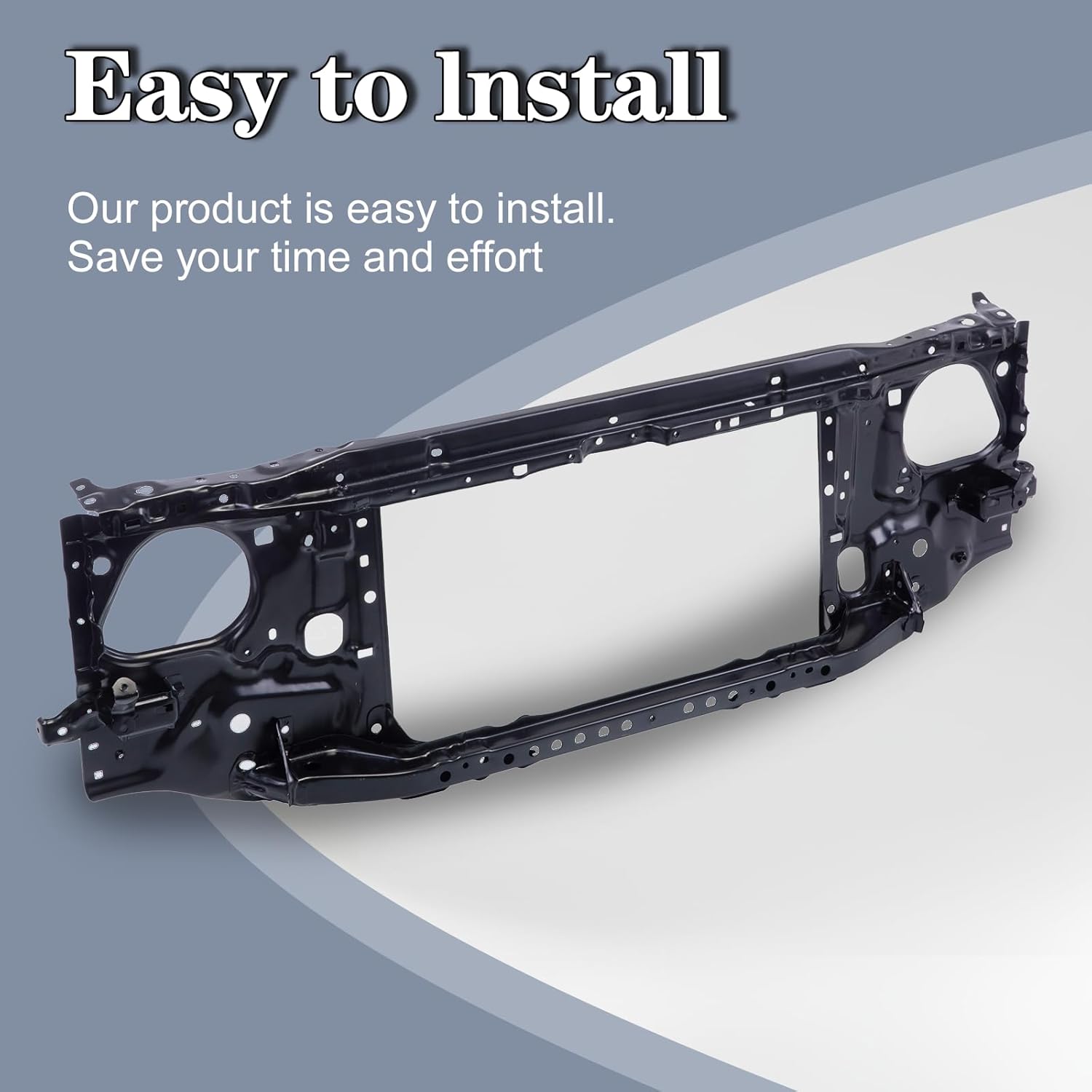 CarPartsDepot Front Radiator Support Core Compatible With 1997-2000 Toyota Tacoma 5320104060 TO1225207