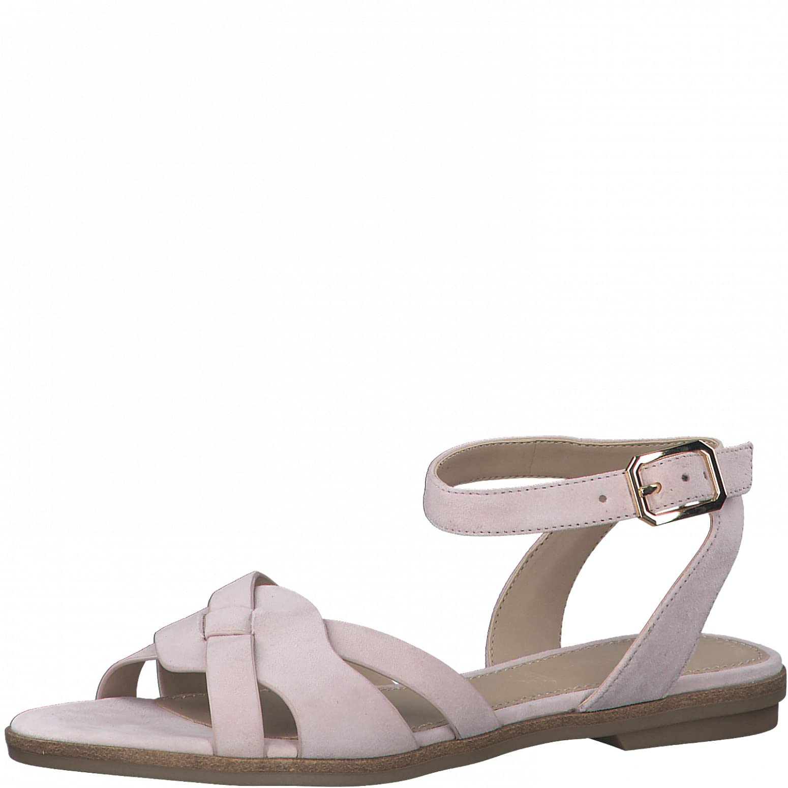 s.Oliver Women's 5-5-28100-28 Flat Sandal, Old Rose, 6 UK