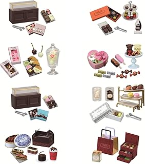 リーメント ぷちサンプル petit chocolaterie 1BOX 約H115×W70×D50mm PVC、ABS製