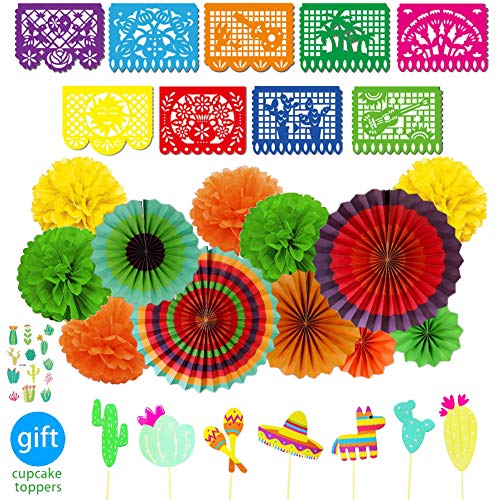 Kit de décorations de fête mexicaines pour réussir facilement votre anniversaire