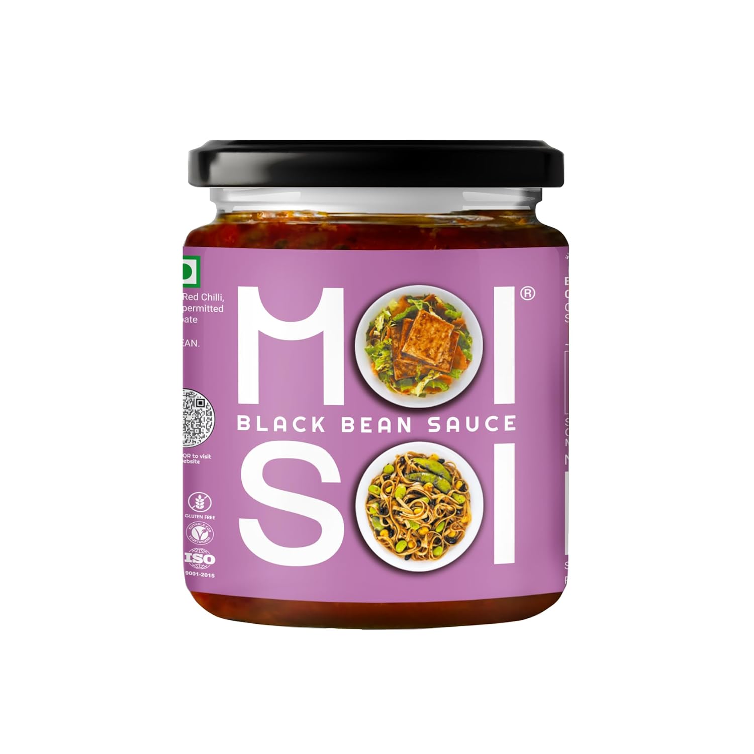 MOI SOI® Black Bean Sauce - 6.17 oz | Stir Fry Sauce | Cook-Spread-Dip-Marinate