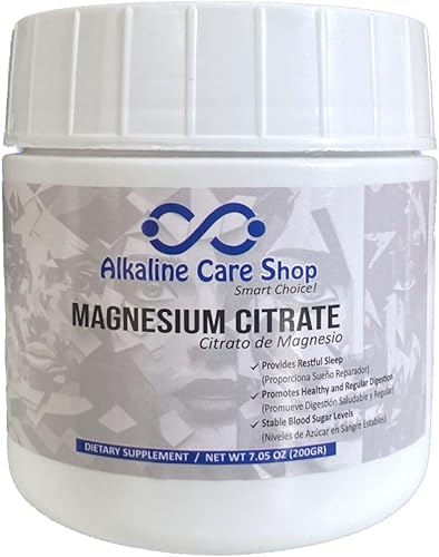 Miniatura 2 de Alkaline Care  Suplemento en polvo de citrato de magnesio, antiestrés, sin gluten, sin OMG y original sin sabor, apoya el sueño, los músculos, la