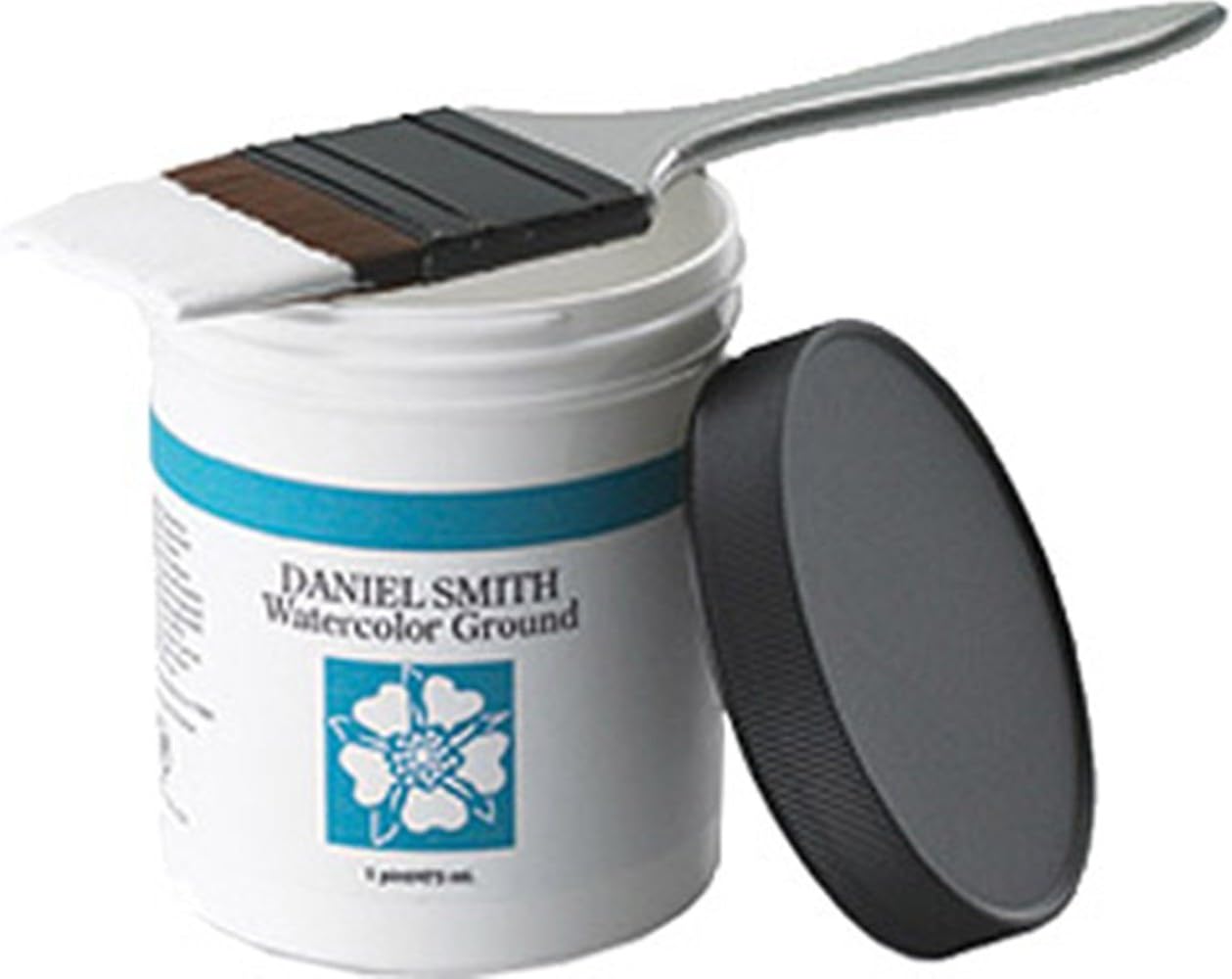 DANIEL SMITH Watercolor Ground 16oz Jar, Titanium White, 284055001 , Beige