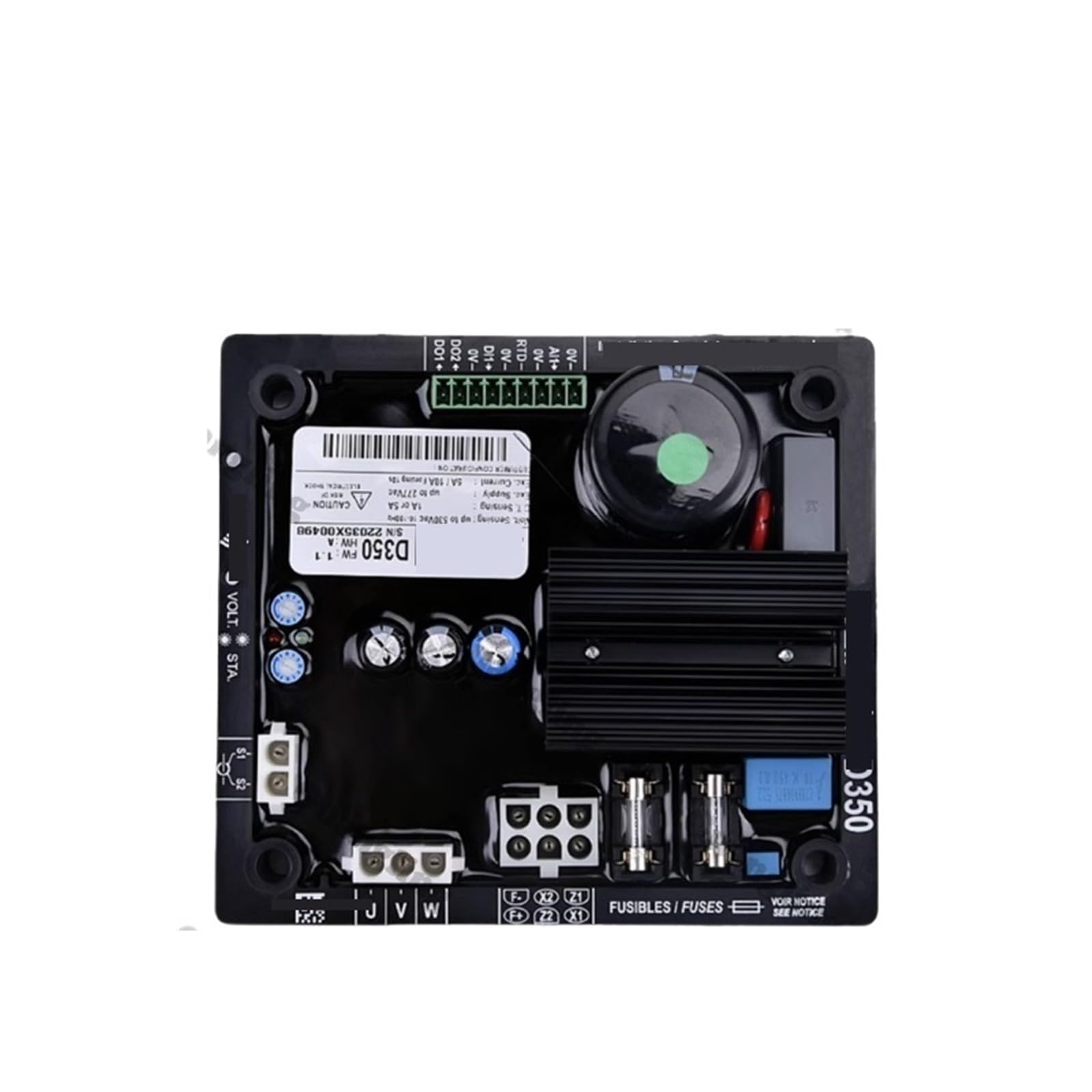 XXUCZVRYO 1pcs D350 AVR field regulator board generator Automatic Voltage diesel