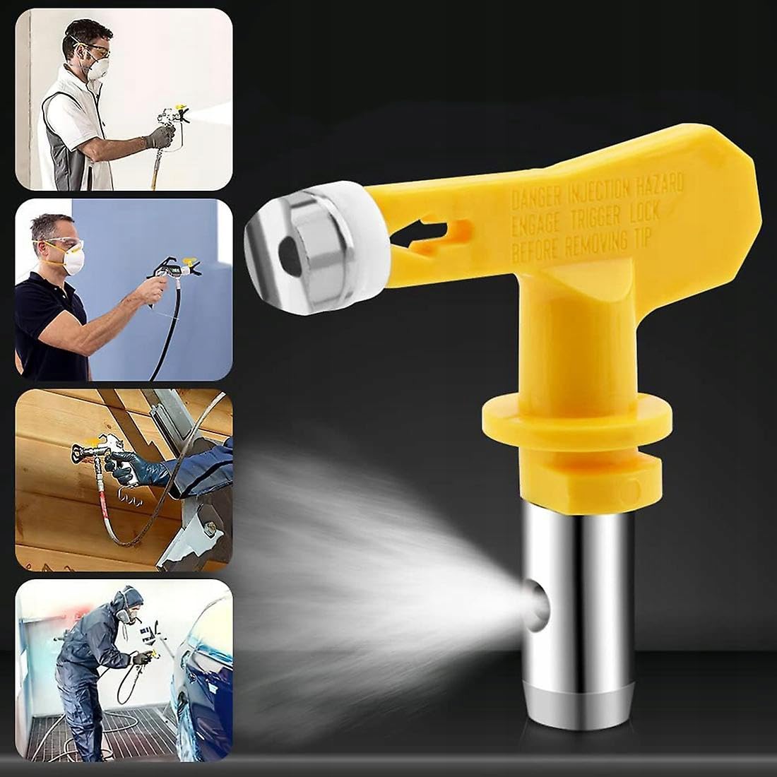 Rosfix Düse Ultra Spray 517 5er Set Kompatibel mit Graco Wagner Titan