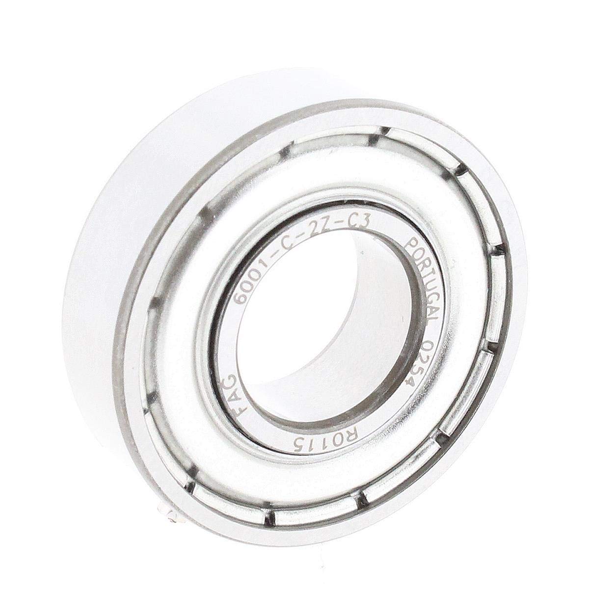 Cuscinetto A Sfera Di Gola Profonda 6001 -c-hrs-c3  -rsr-c3  Int 12mm Ext 28mm Ep 8mm Fag 64433173 - Foto 7