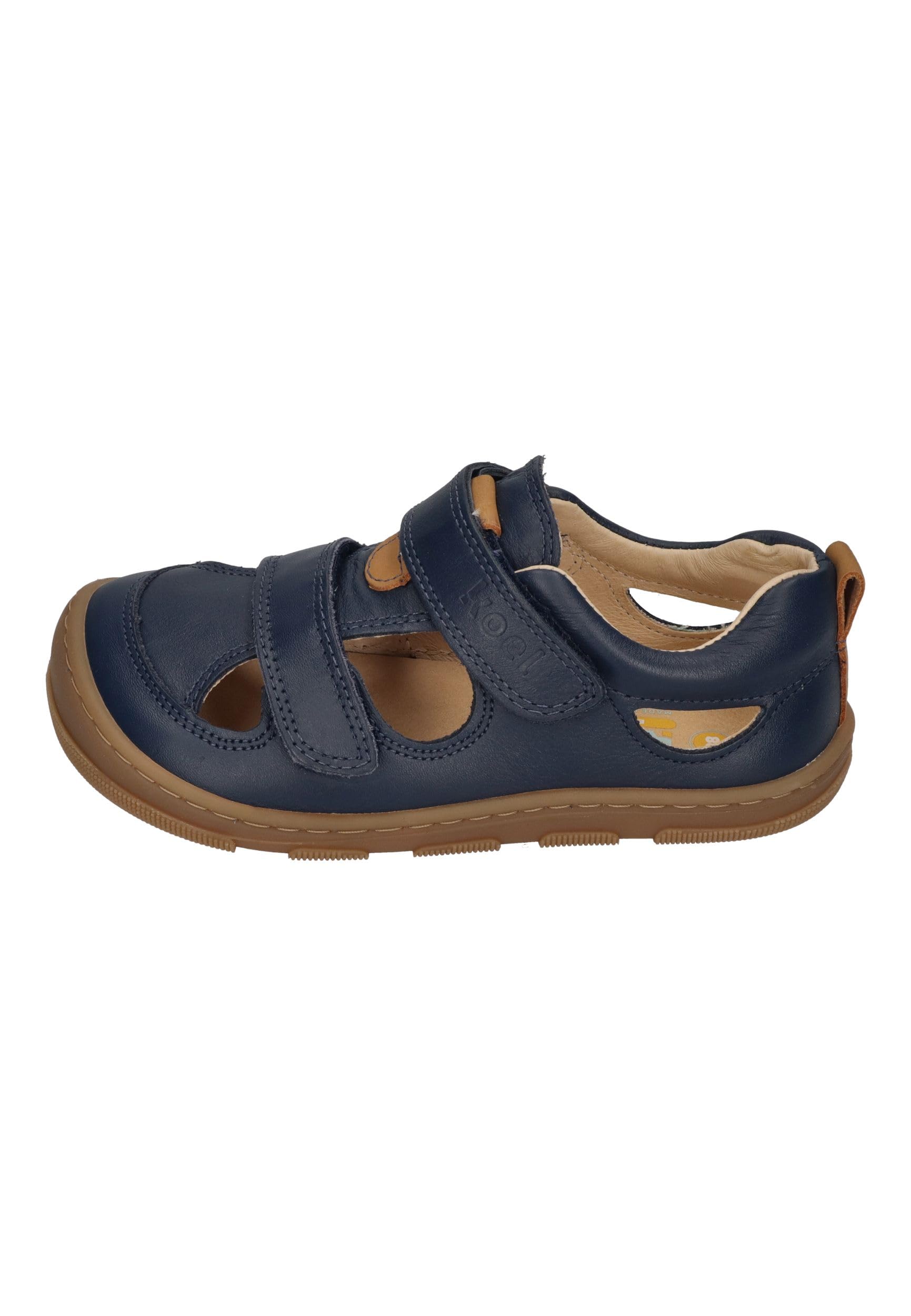 KOEL Extraweite Barefoot Kinder Sneakers KATO W II blue