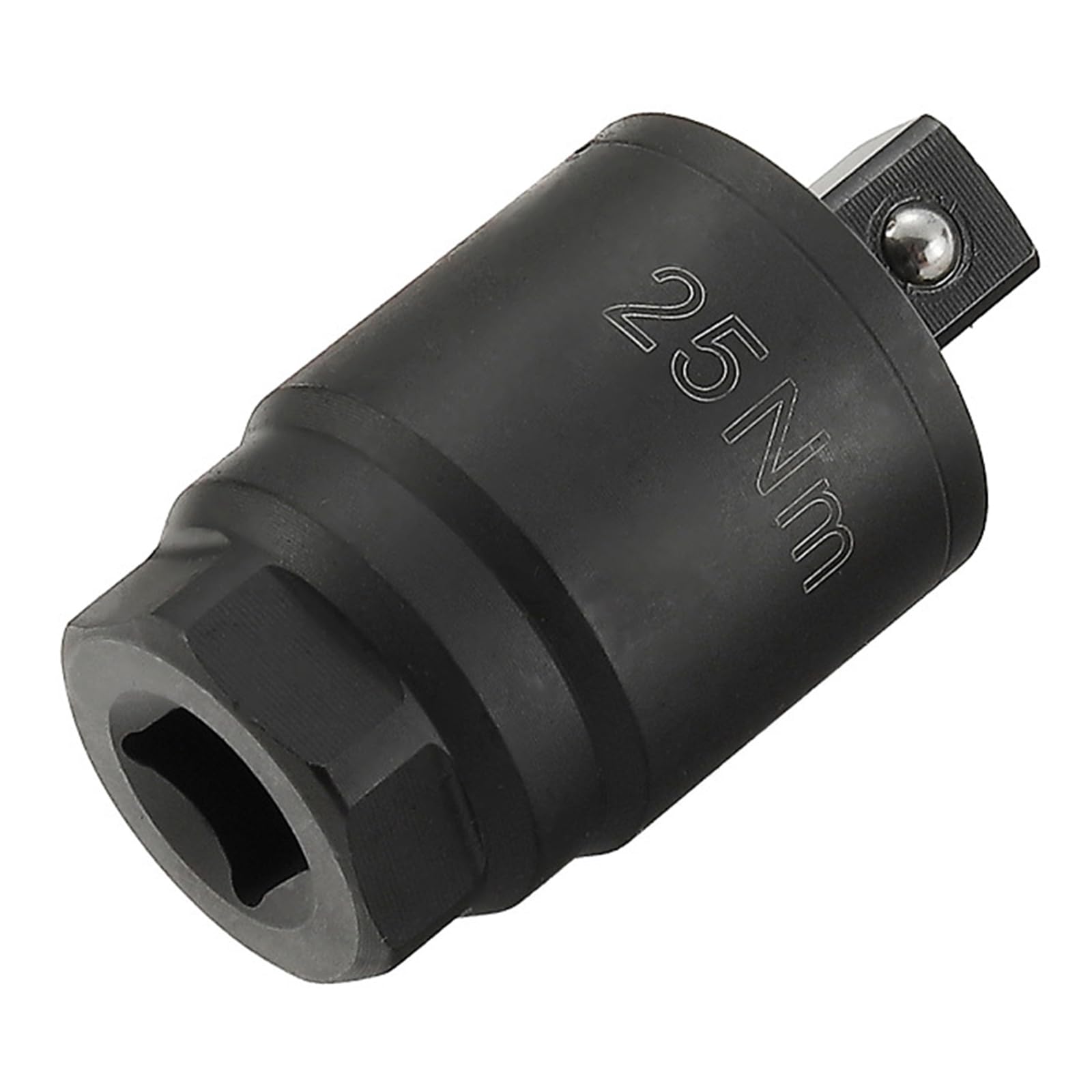 Hsioluted 3 / 8in Drive Torque Adapter, Alloy Steel Torque Control with Ergonomic Grip for Auto Repair & Maintenance Precisions Torques Adapter