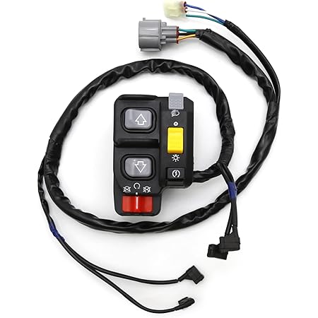 Handlebar Control Switch Start Kill Stop Headlight For Honda Recon 250 TRX250TM - Foto 10