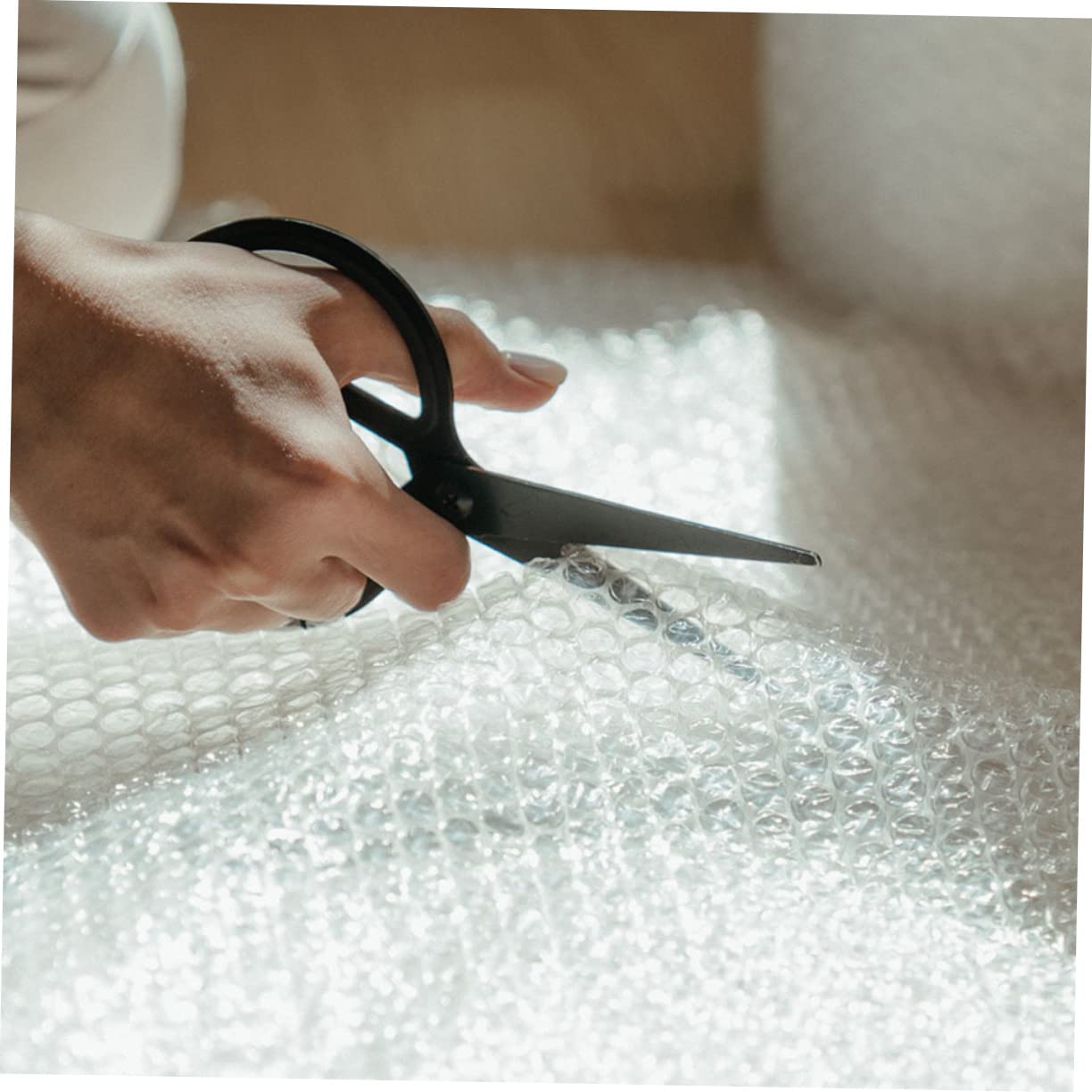 KOMBIUDA Rouleau de Film à Bulles Antichoc Épais en LDPE Coussin à Bulles d'emballage Résistant pour Emballage et Transport pour Protection