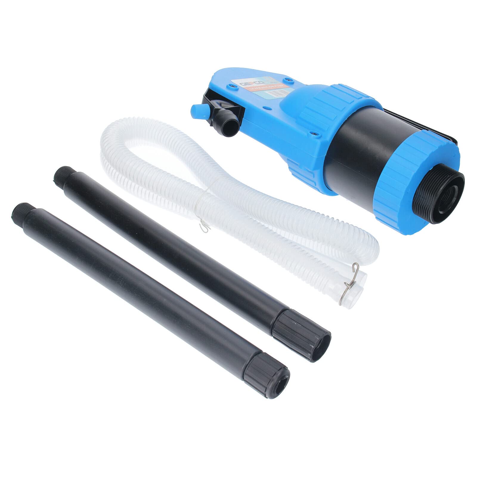 GEPCO Handpumpe Fasspumpe Hebelpumpe für AdBlue SRL 1000 | 20 L/min | 2 m Förderschlauch | Für 60-220 L Fässer | Universal