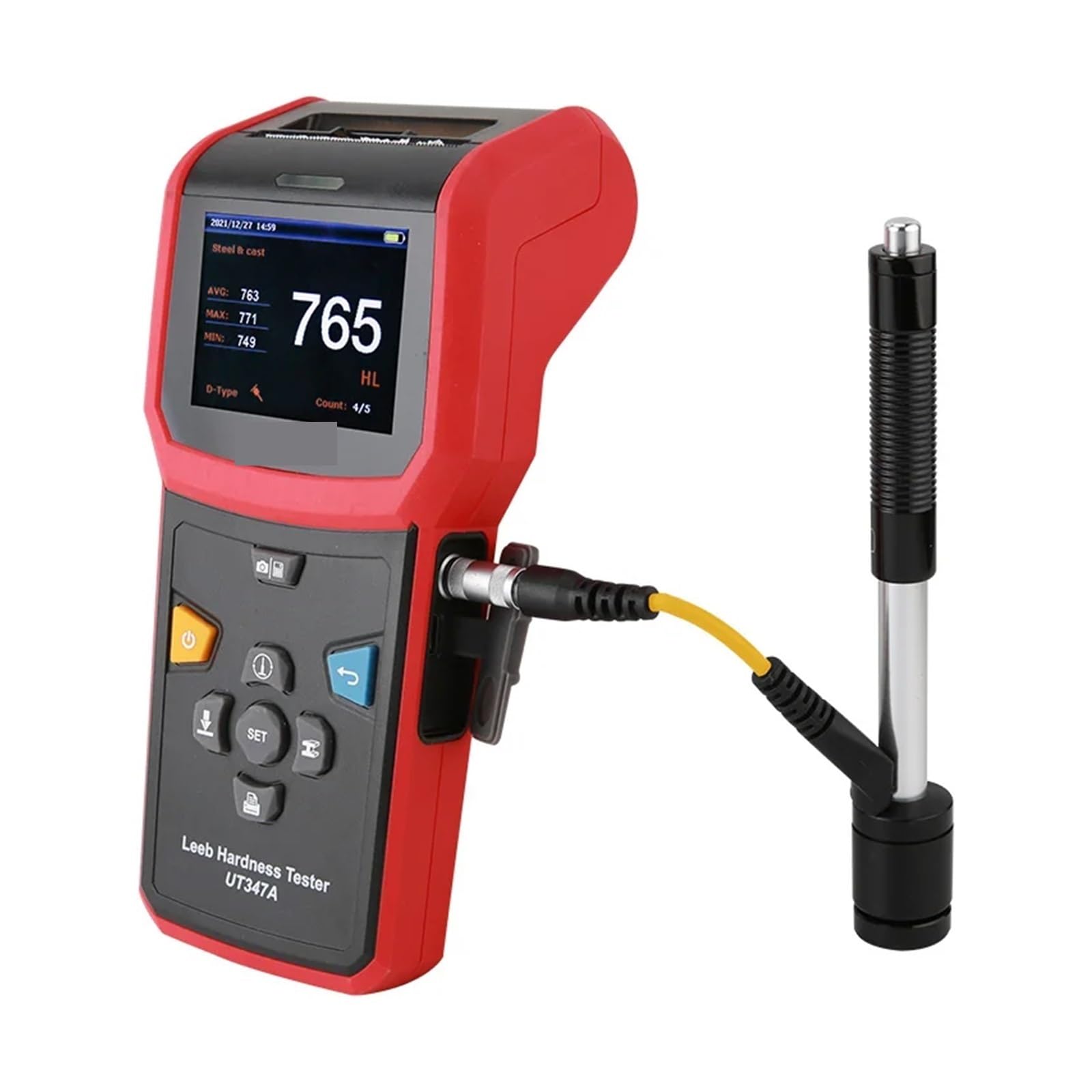 CUDTAPI UT347A Handheld Leeb Hardness Tester/Hardness Measurement Of Metallic Materials/Data Storage/Bluetooth Communication