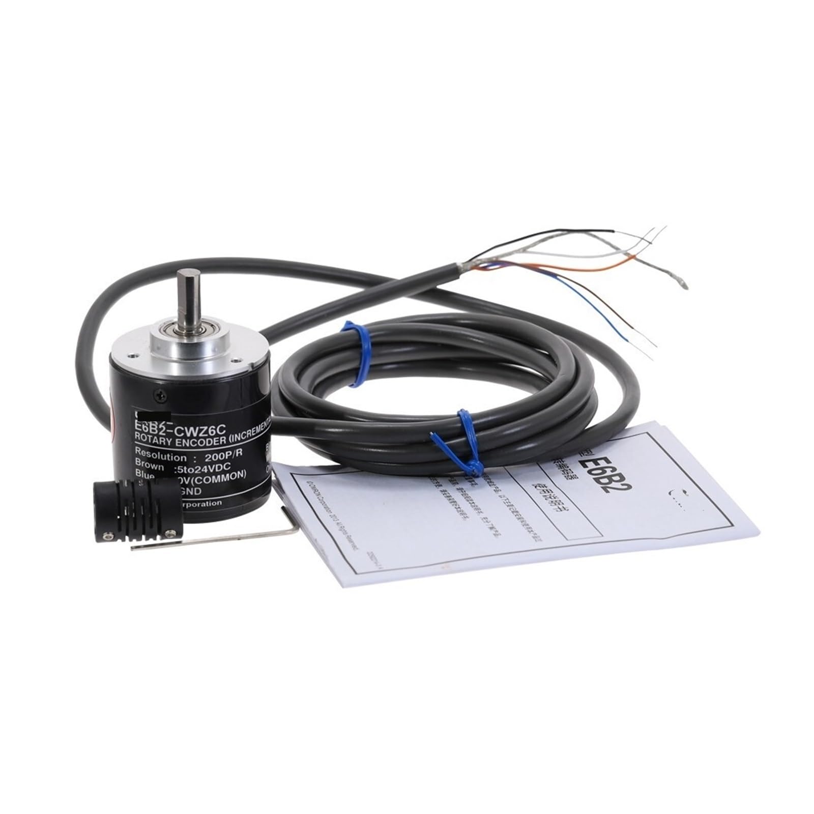 Codificador Rotatorio Incremental, Codificador rotatorio E6B2CWZ6C E6B2-CWZ6C 2500 2000 1800 1024 1000 600 500 400 360 200 100 60 40 30 20P/R 5-24v(2000PR)