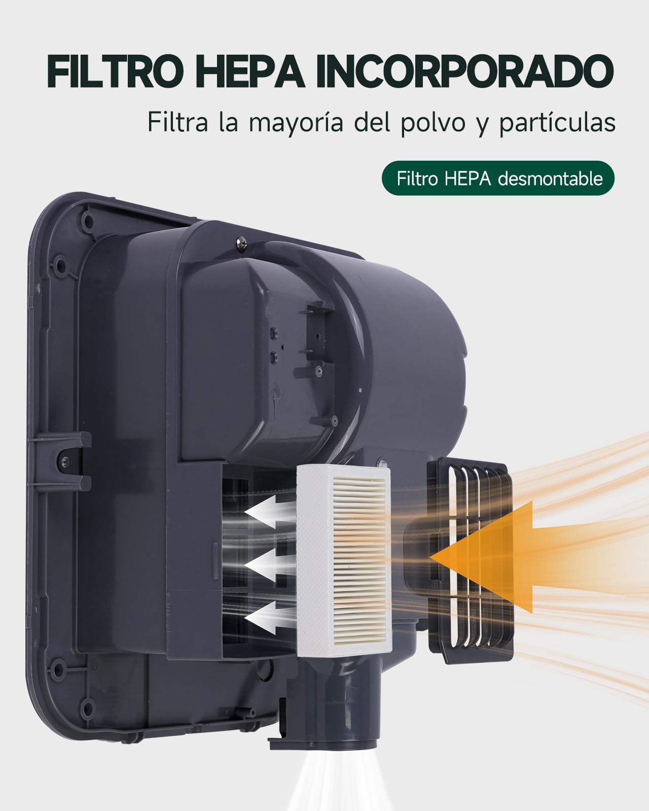 anydry IronStorm 2815 Secamanos Comercial con Filtro HEPA Sensor sin Contacto 1600W Acero Inoxidable Cepillado