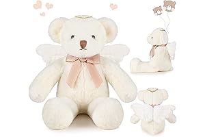 Sratte 16 Inch Angel Teddy Bear: Heavenly Comfort and Cuddly Devotion