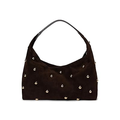 Madewell Suede Slouchy Shoulder Bag Stud Shoulder Women