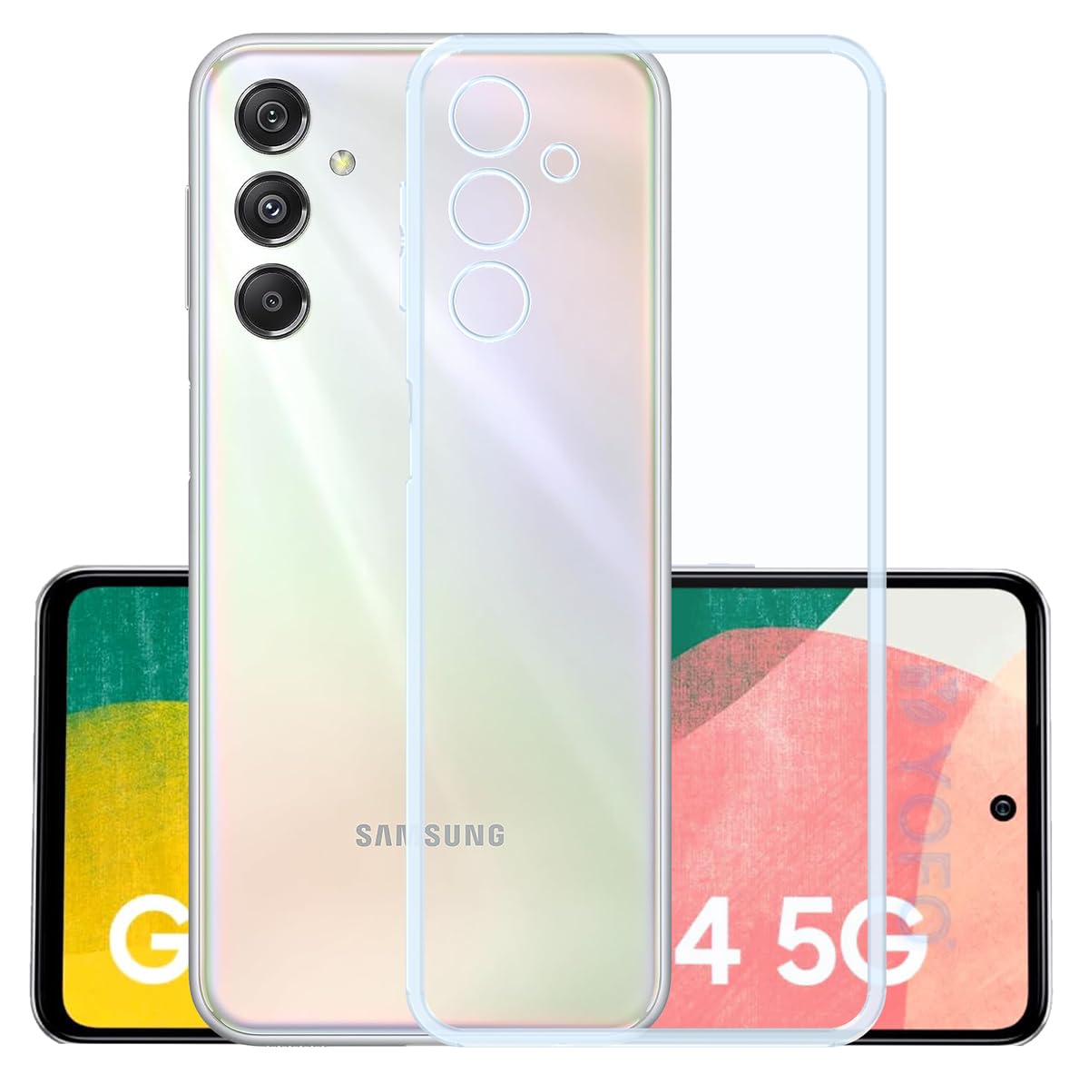 YOFO Back Cover for Samsung Galaxy M54 / F54 (5G) 2.0 MM (Flexible|Silicone|Transparent|Full Camera Protection) (B0CKBPWSXC) Amazon Price History, Amazon Price Tracker