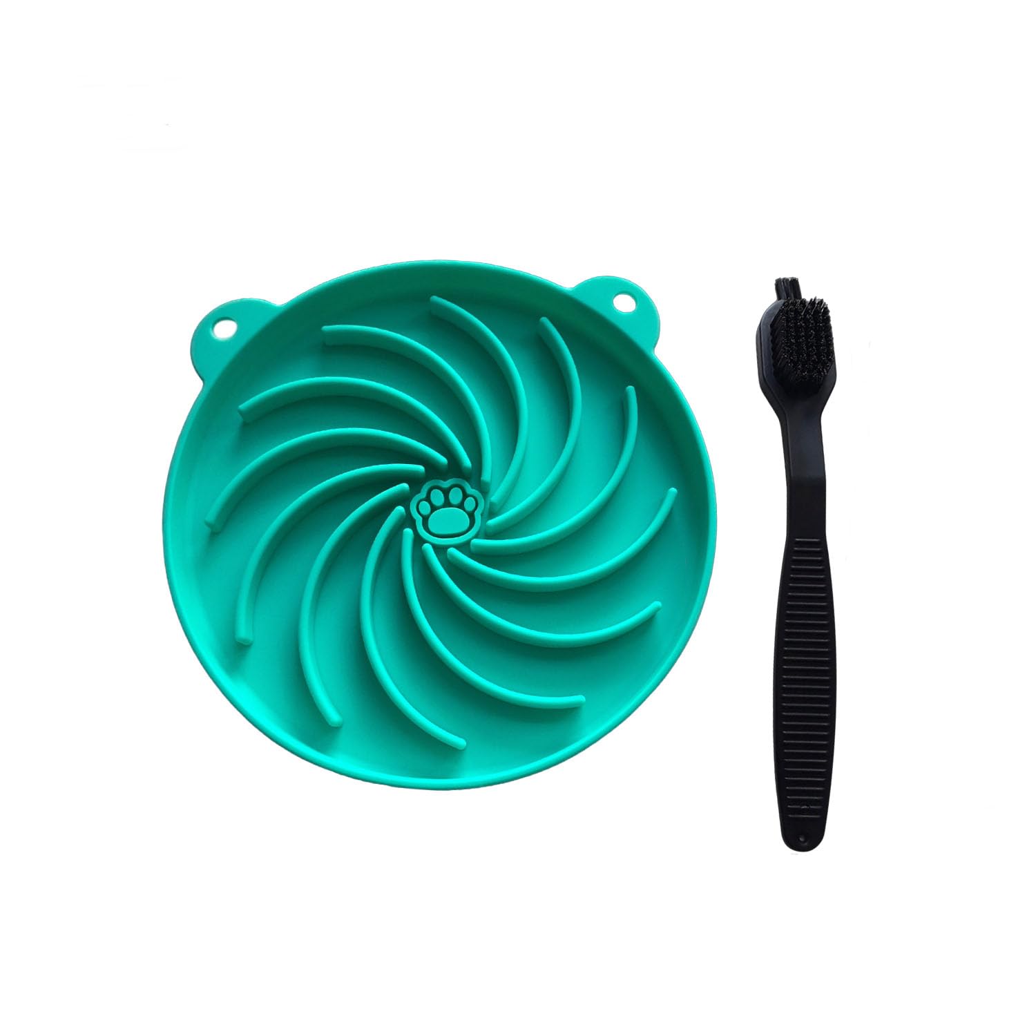 Cat Slow Feeder Bowl Pet Slow Feeder Bowl Slow Eating Bowl for Small Dogs and Cats, Anti-Gulp Maze Design for Dogs and Cats (1Pack Cyan)