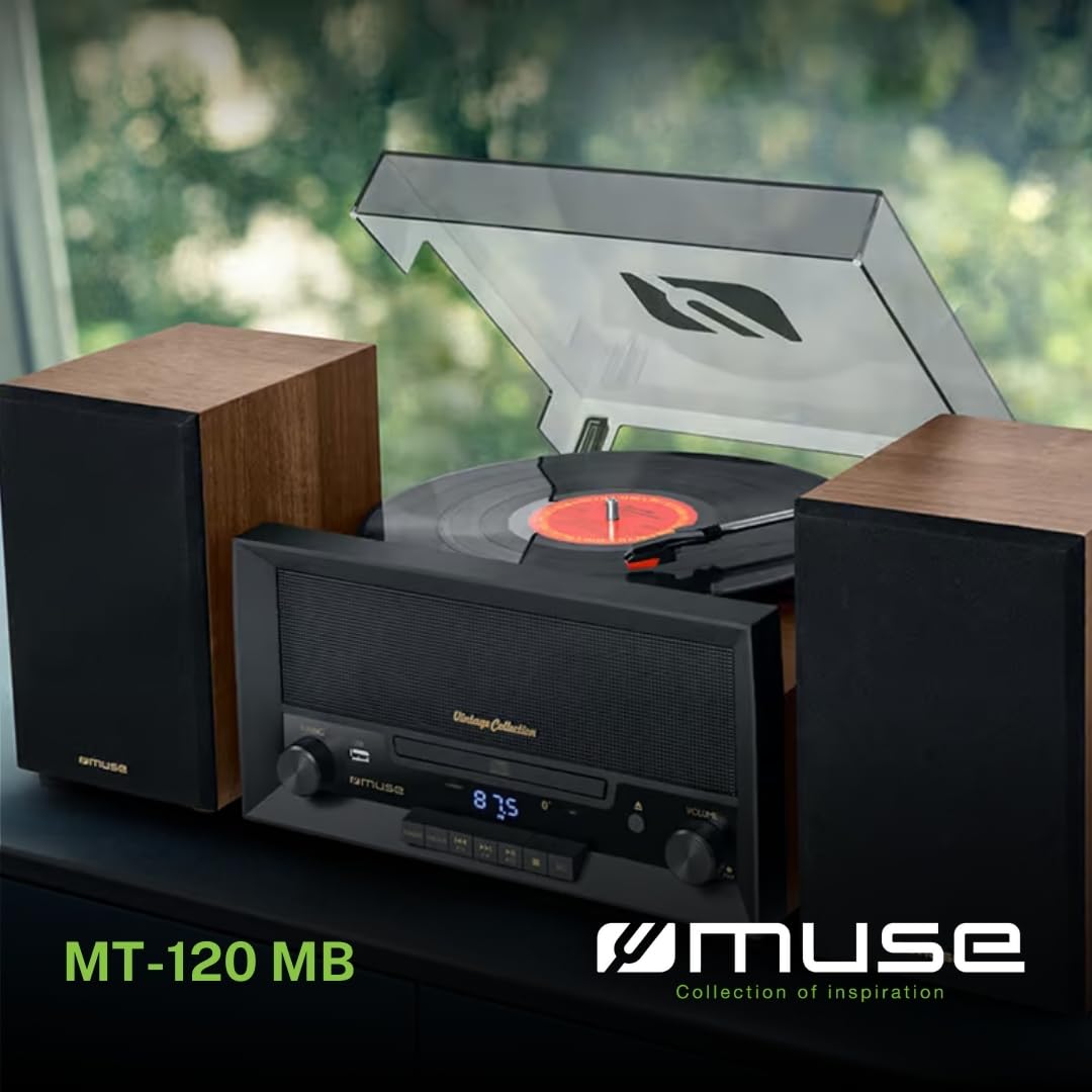 MUSE Platine Vinyle USB MT-120 MB