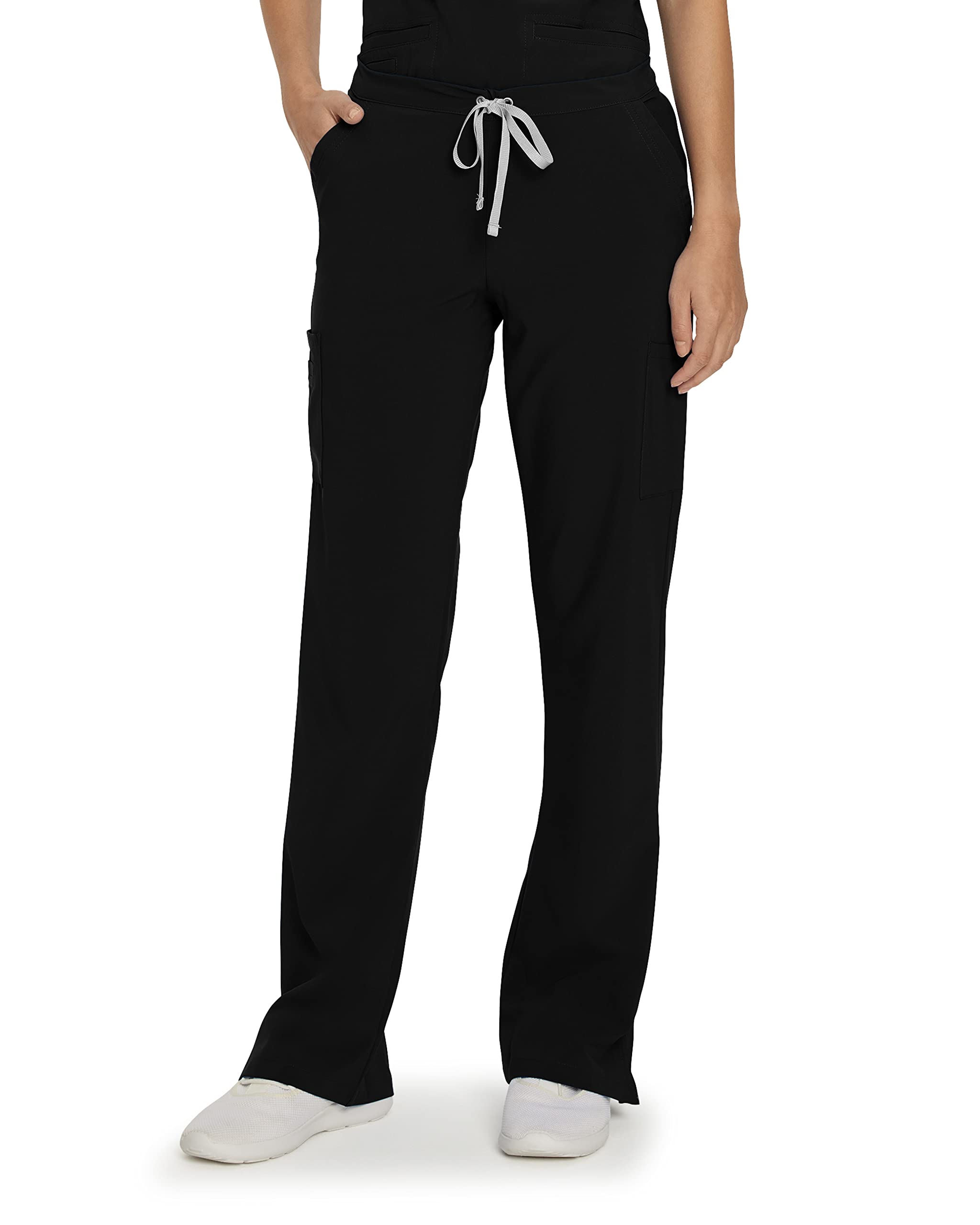 Urbane Women's Regular Performance Tailored Fit Stretch 6-Pkt Cargo Scrub Pants 9312
