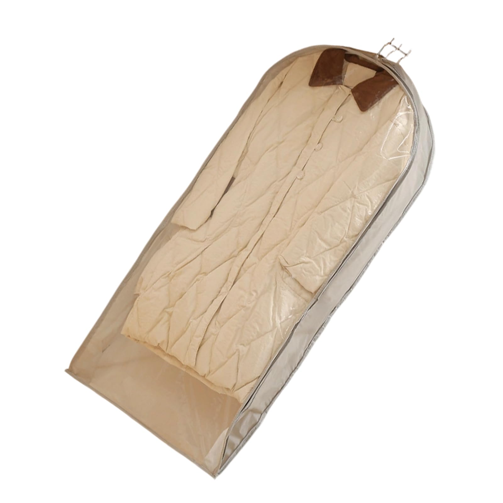 PEVA Compression Storage Bag with View Panel for Seasonal Clothes, Space Saving Travel Organiser, Garment Protector Compression Bag